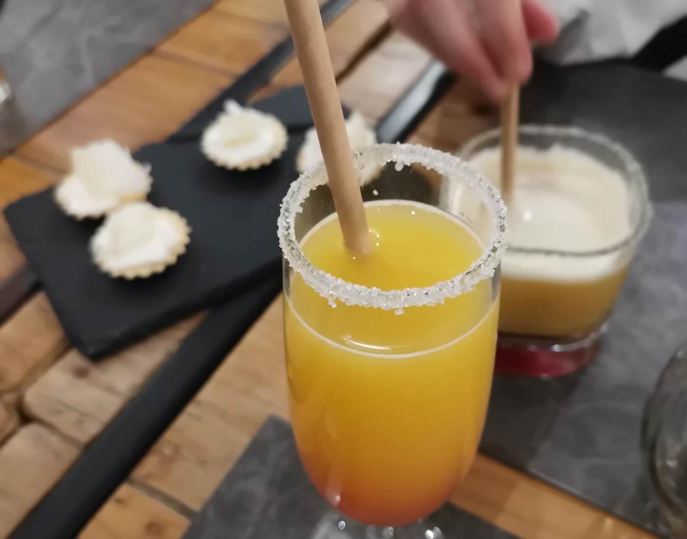 Cocktail du puits au Puits Fleuri.