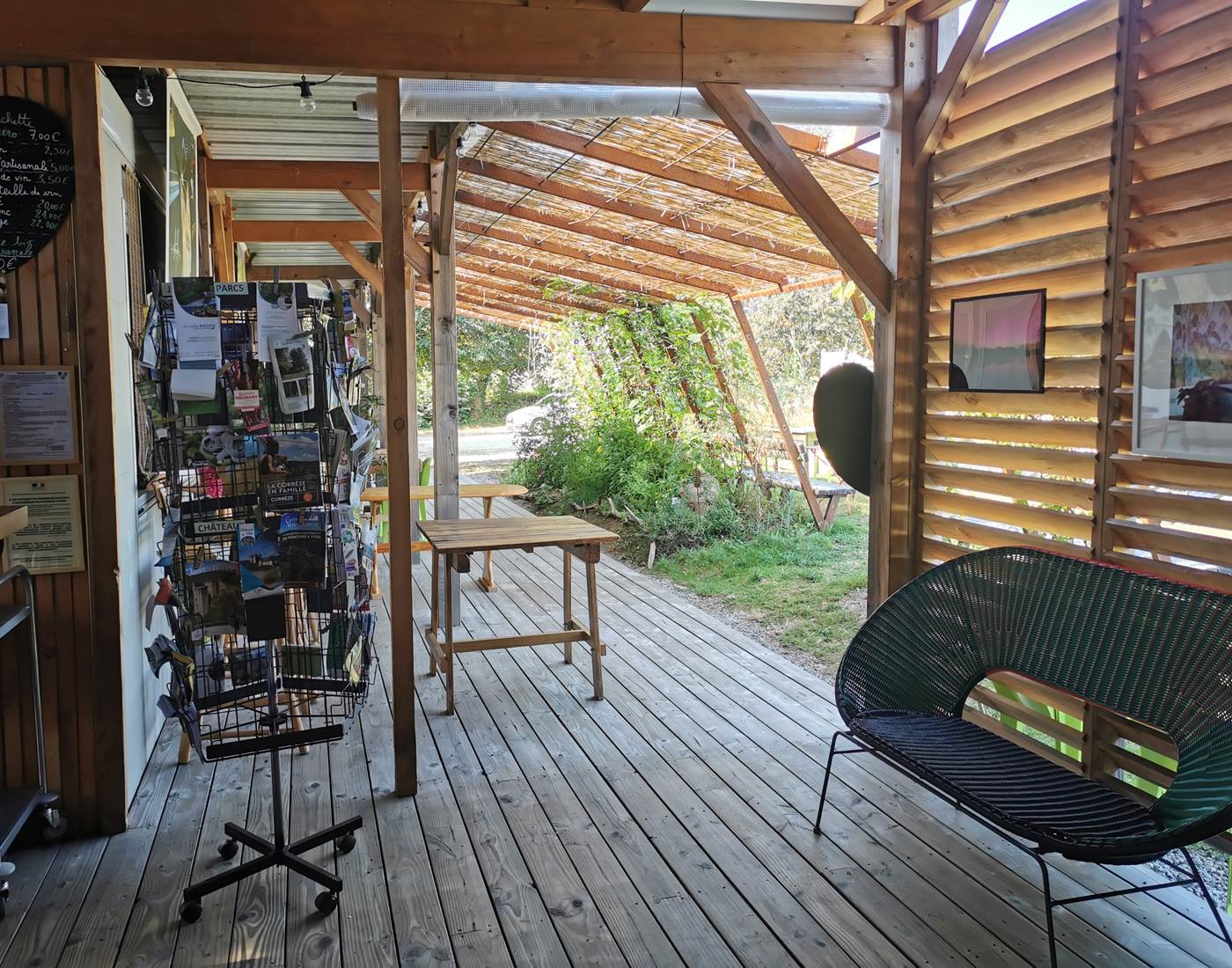 Documentation touristique à disposition