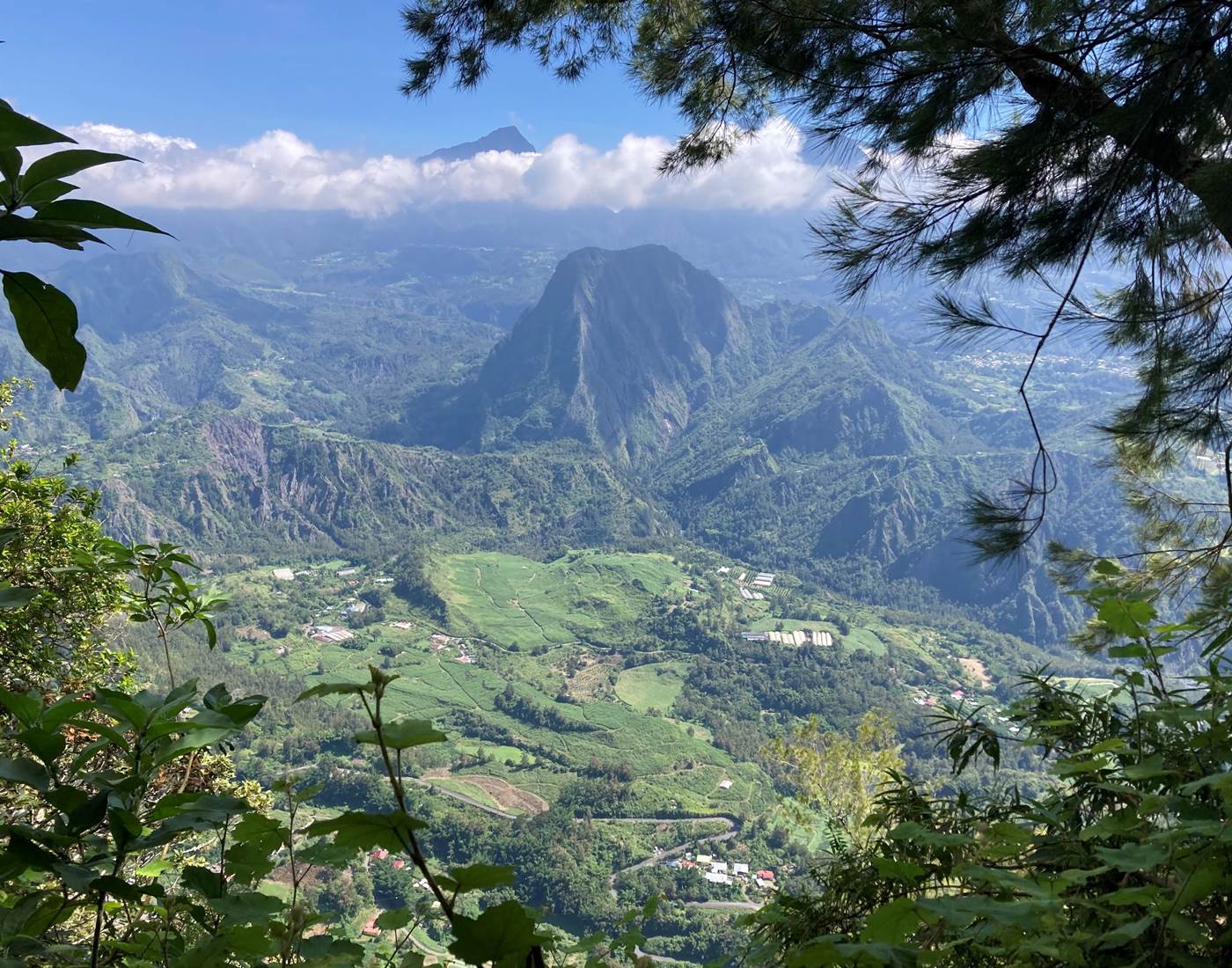 Salazie depuis Bélouve