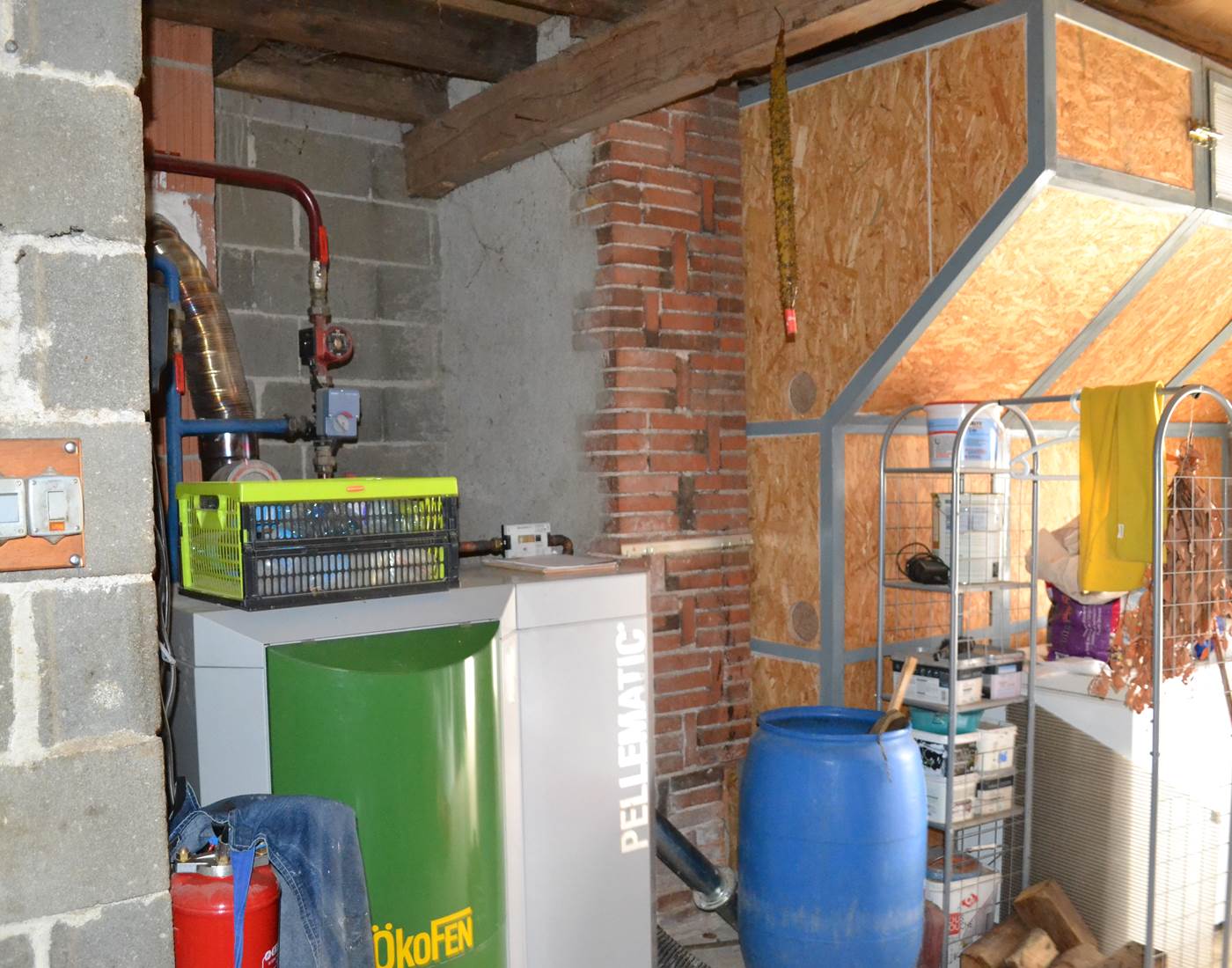 LA CHAUDIERE ET SON SILO