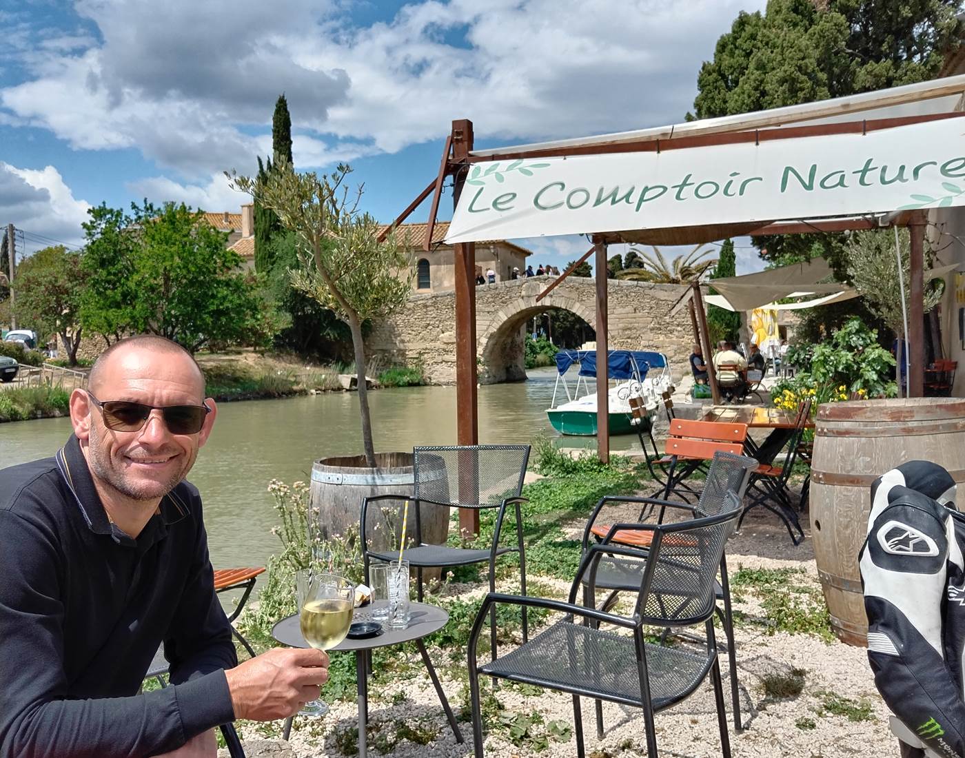 une petite pause à Le Somail