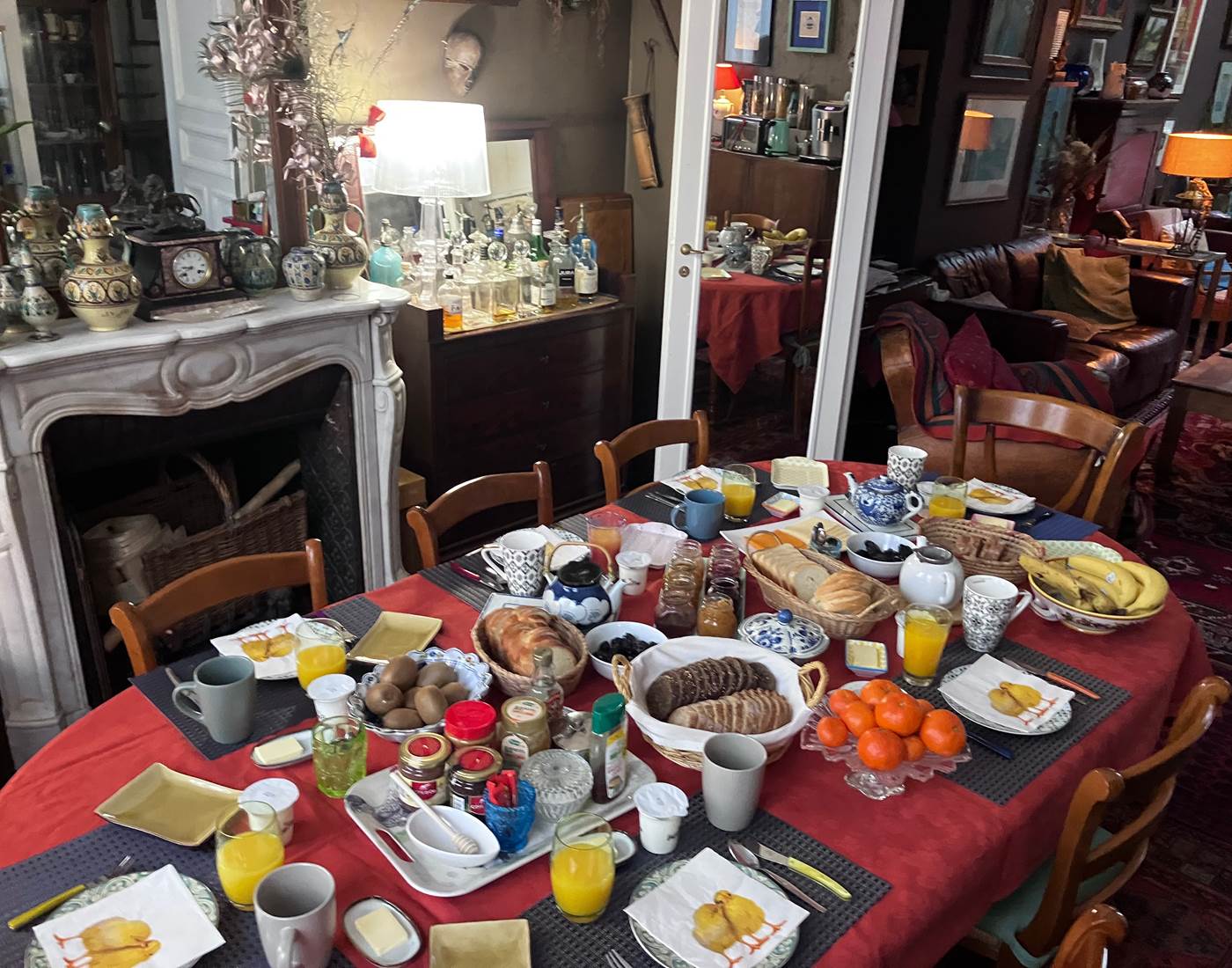 La salle du petit-déjeuner