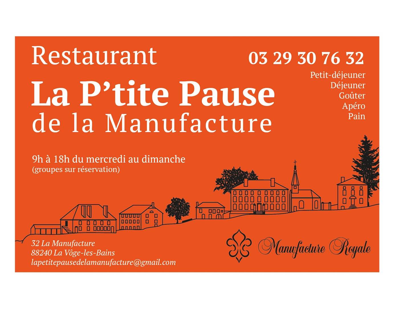 La P'tite Pause de la Manufacture