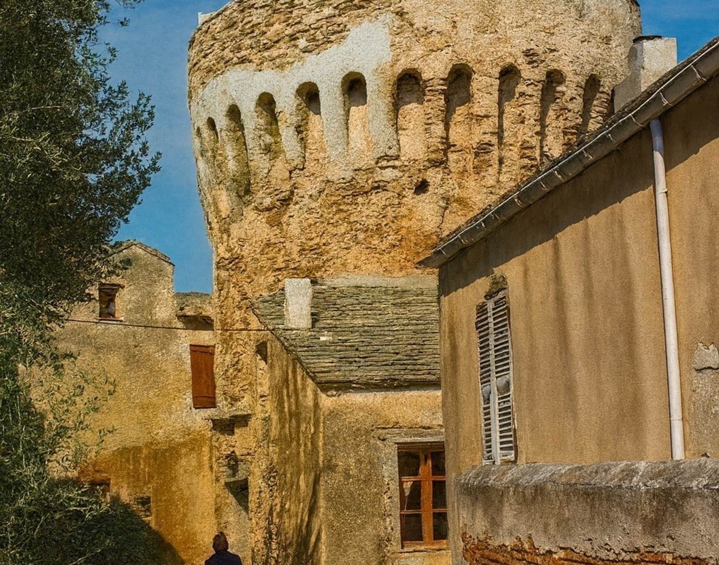 Le hameau de Poghju autrefois. Le passé s’y devine encore.