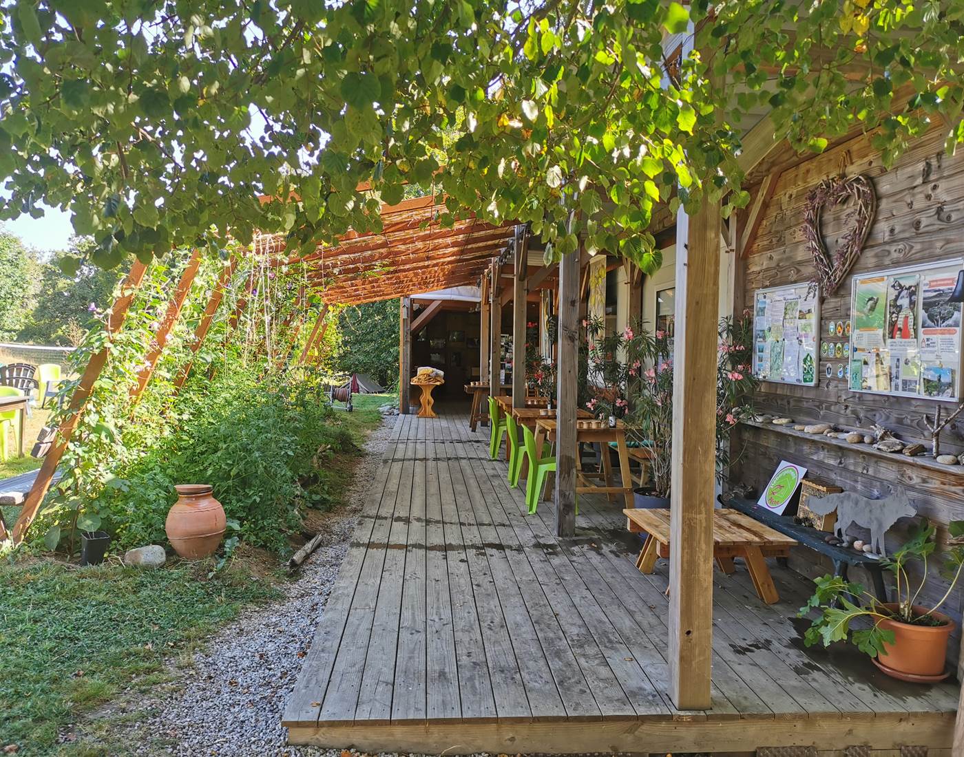 La maison d'accueil un lieu de détente et de loisirs
