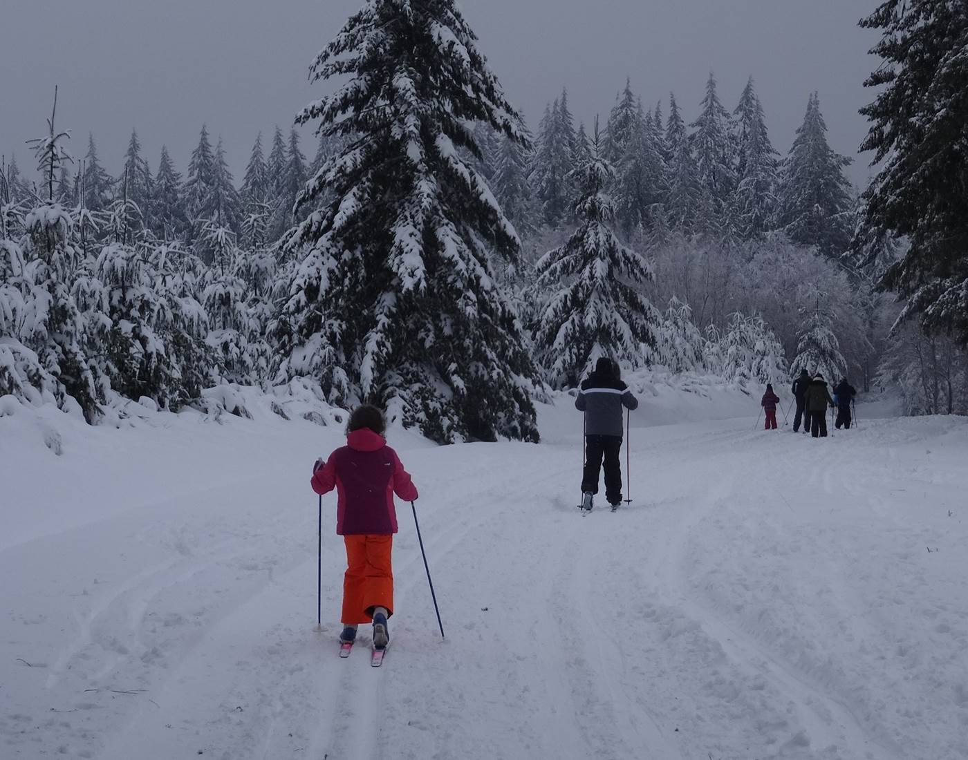 Ski de fond à St Setier