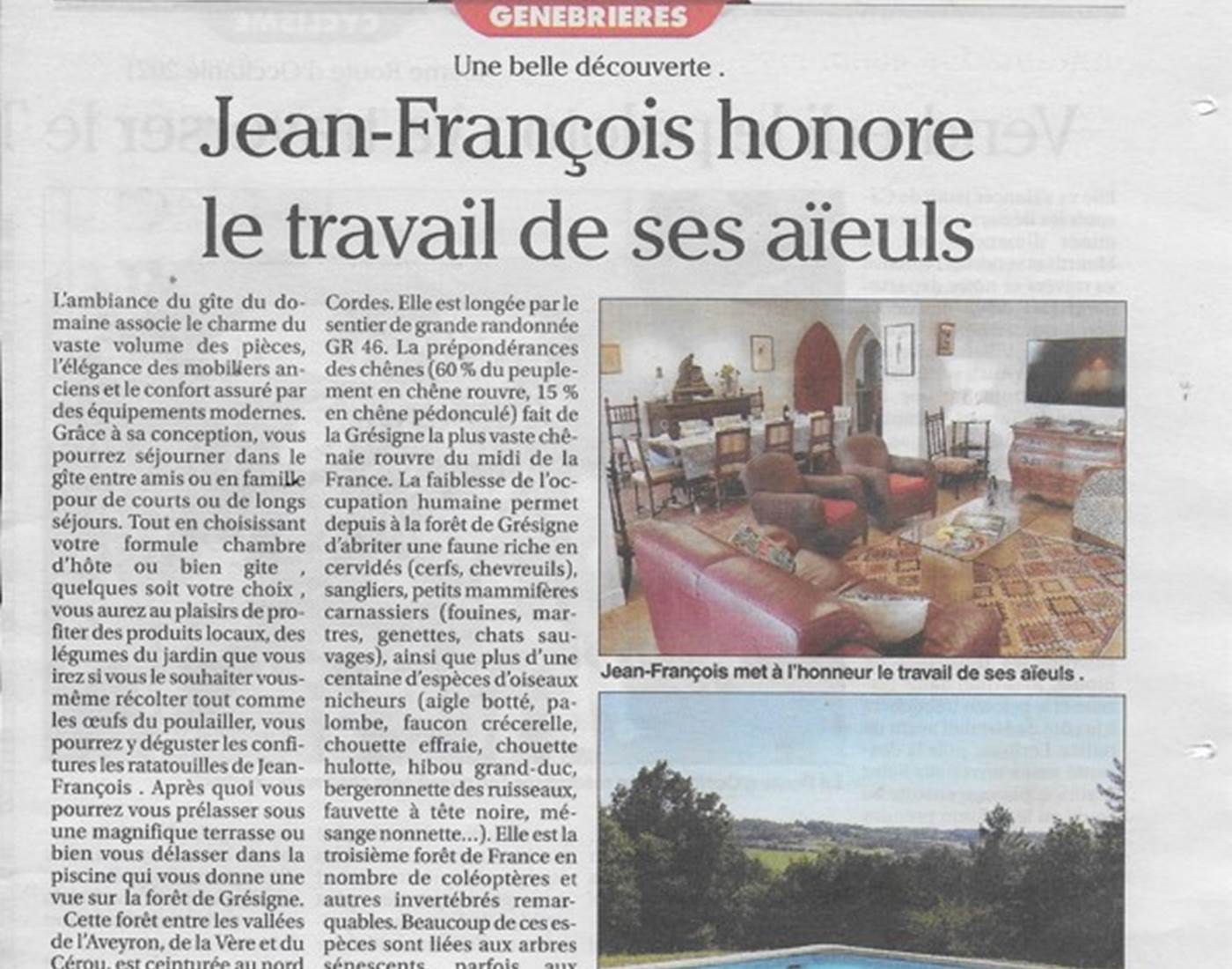 le petit journal, Corinne Raimundo, 2021