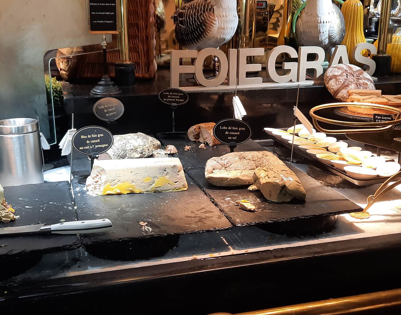 Foie gras restaurant "Les Grands Buffets" de Narbonne