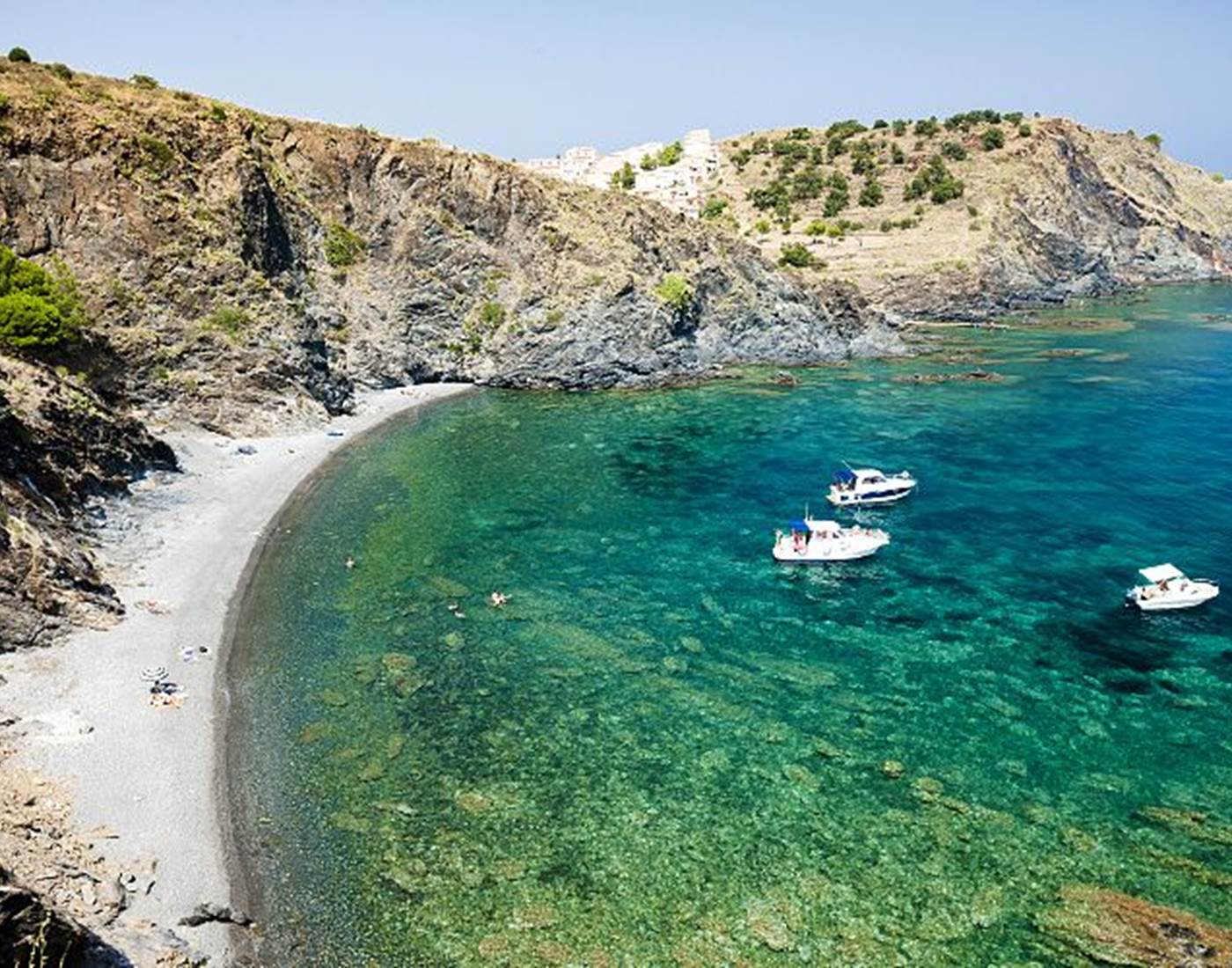 Plage Peyrefite à Cerbère