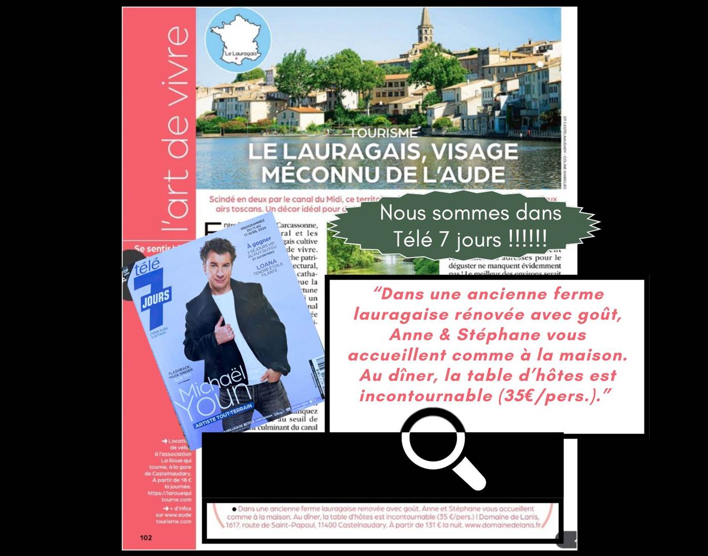 Article Télé 7 jours