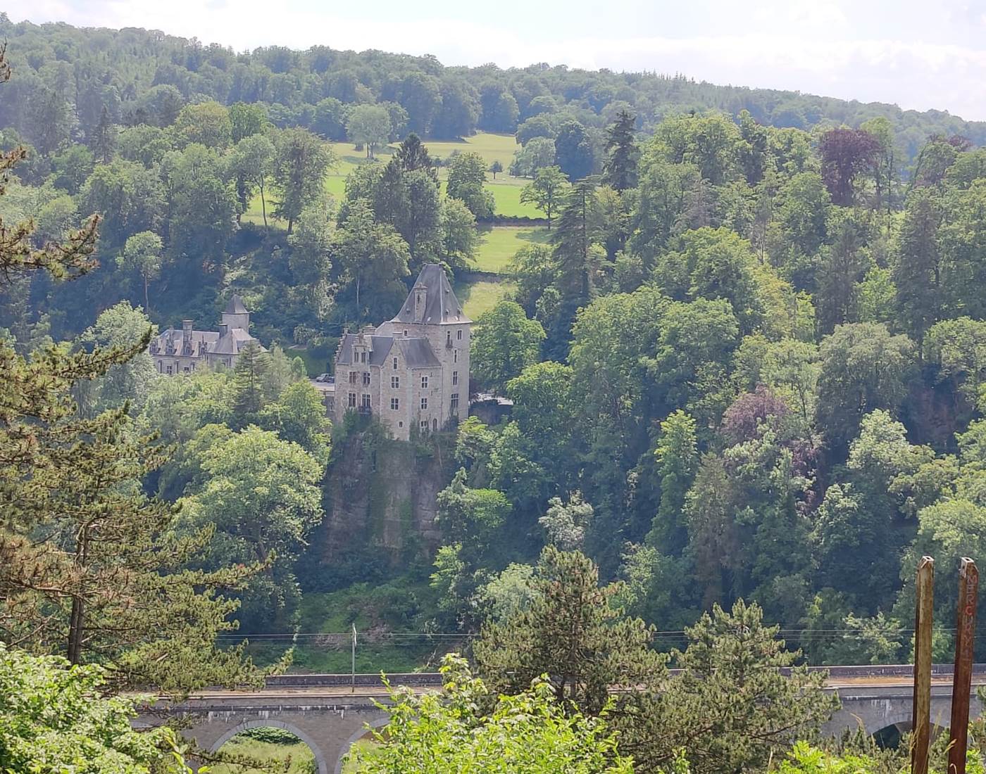 Panoramique du chateau