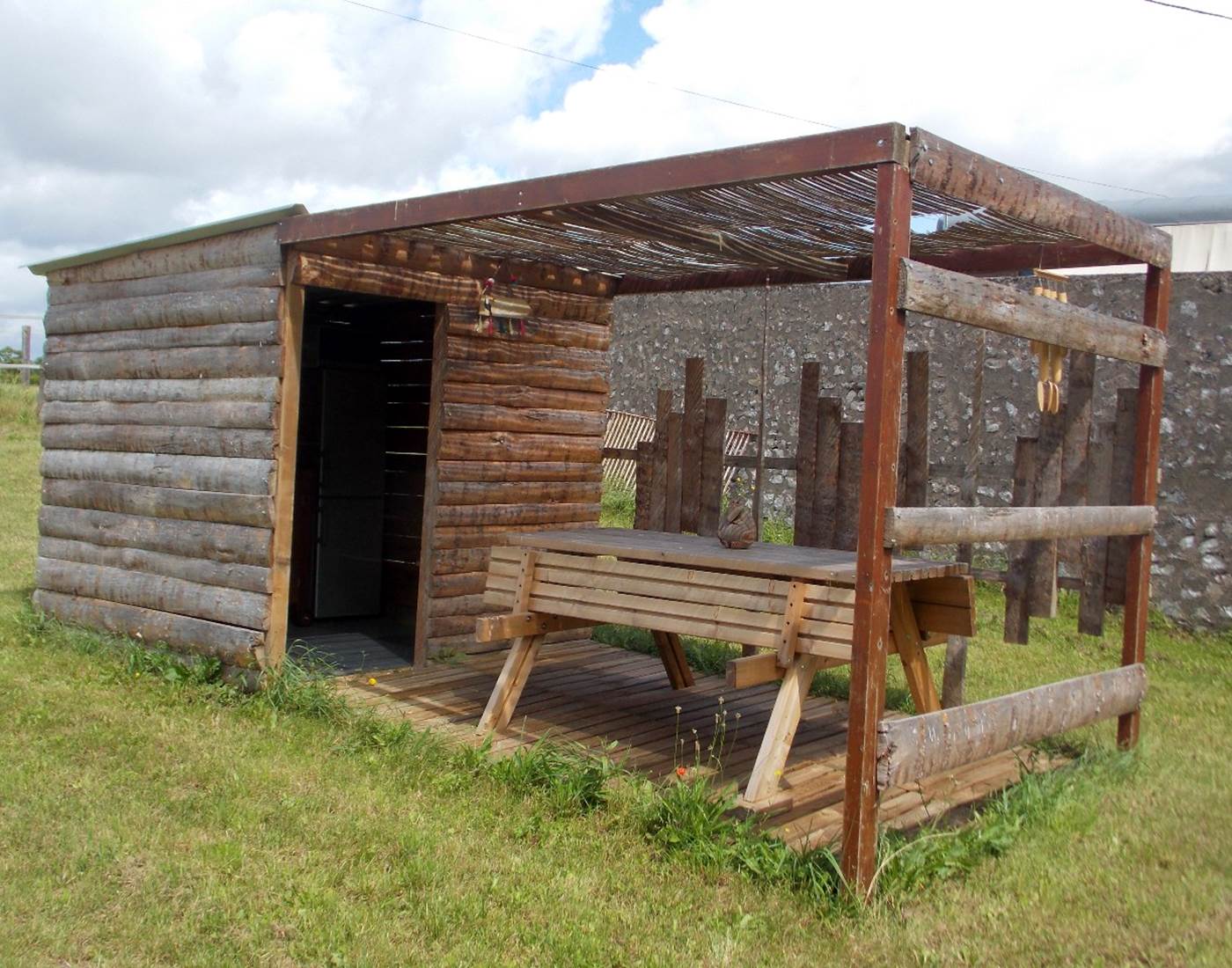 Camping du Petit Gué du Roi Cuisine Extérieure