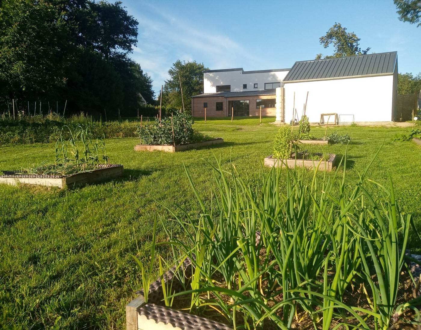 Le Répit de l'Oust - Le parc potager