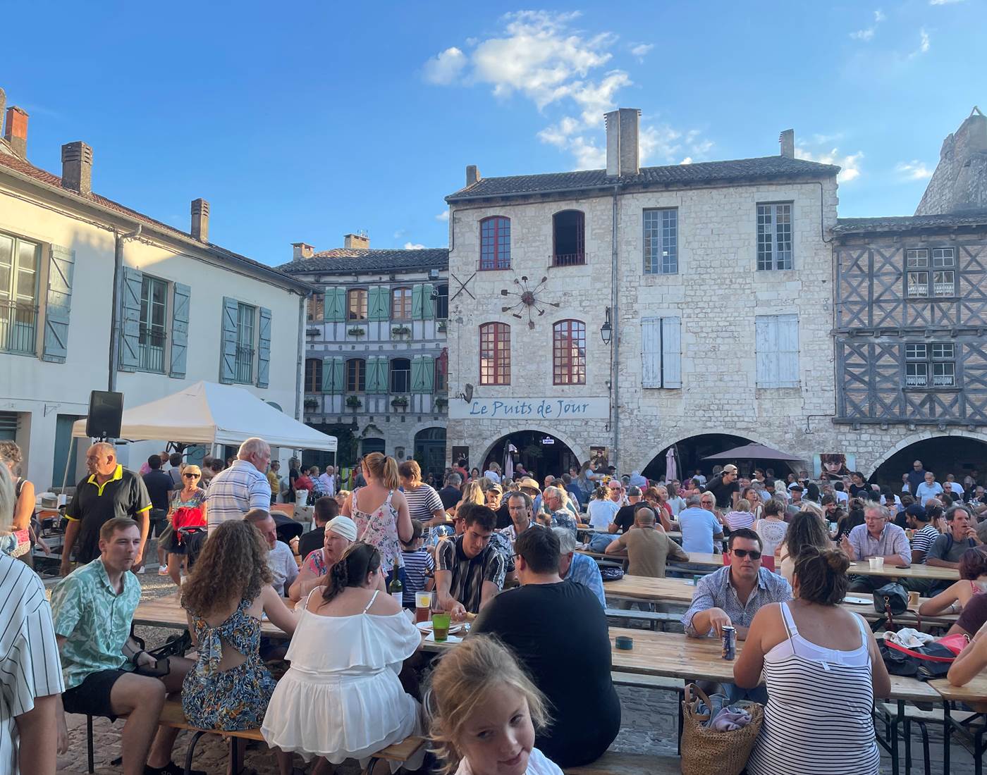 Marché gourmand de Lauzerte