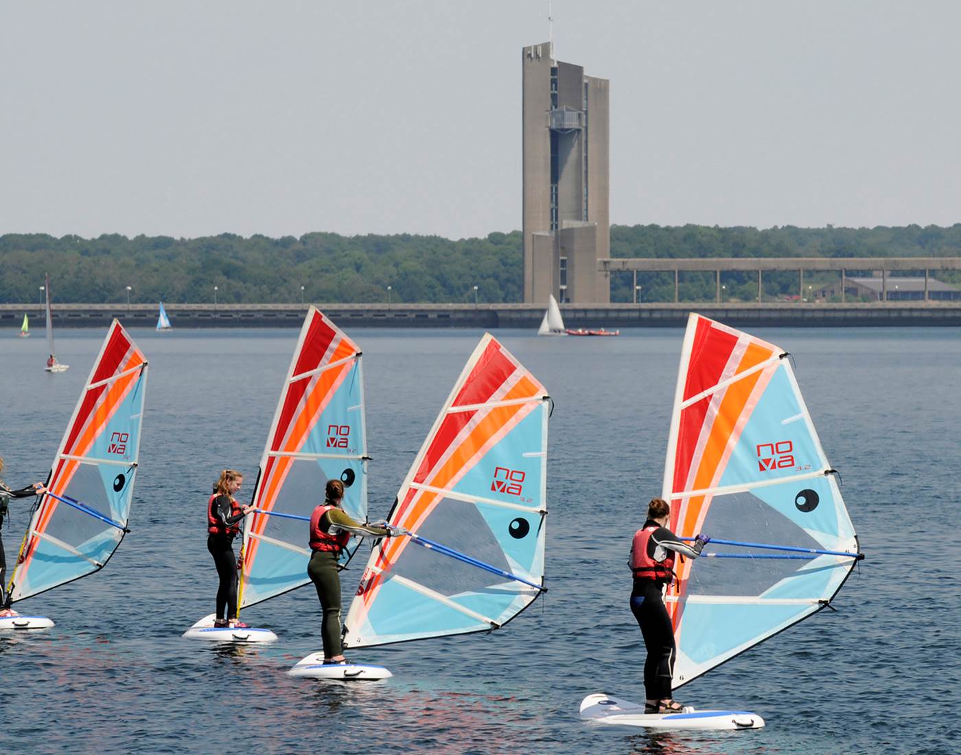 Un des lacs de l'Eau d'Heure