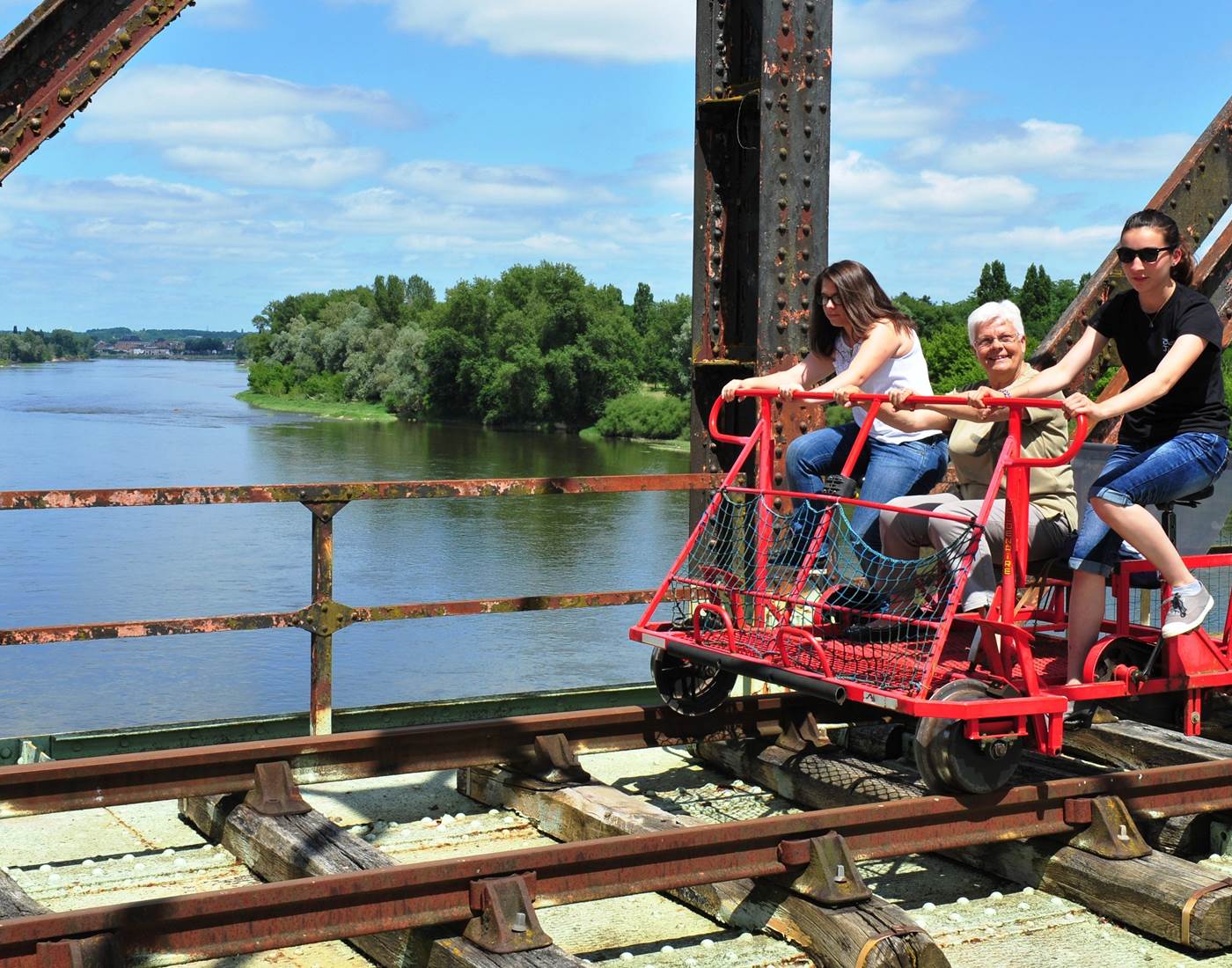 Cyclorail à Cosne-Cours-Sur-Loire