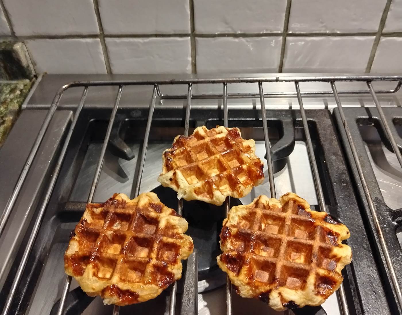 Des gauffres maison pour le petit-déjeuner
