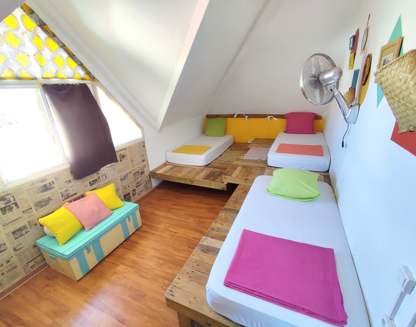 Dortoir vue mer - Terre Sainte - Saint Pierre