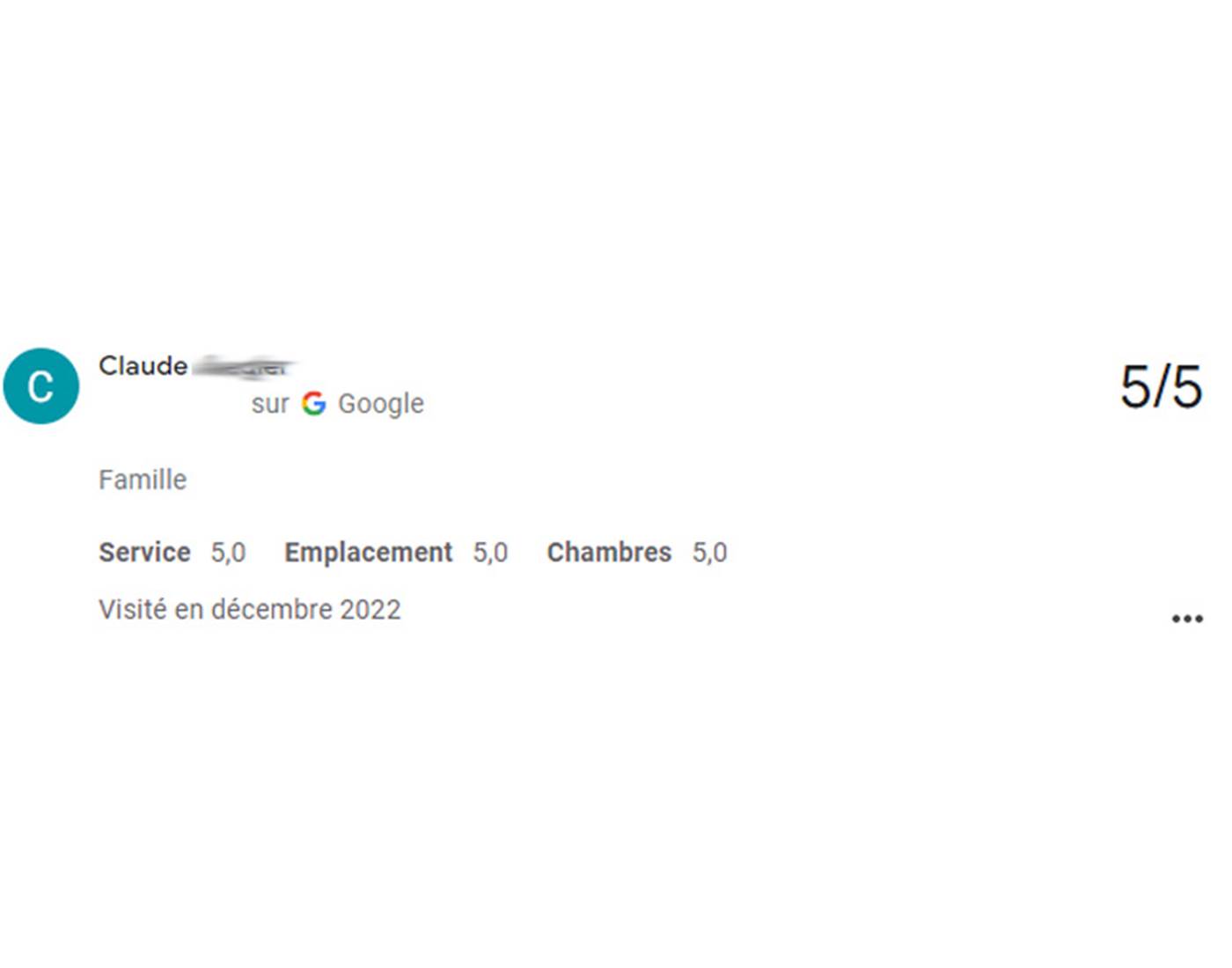 Avis Domaine des Cyclamens 2022