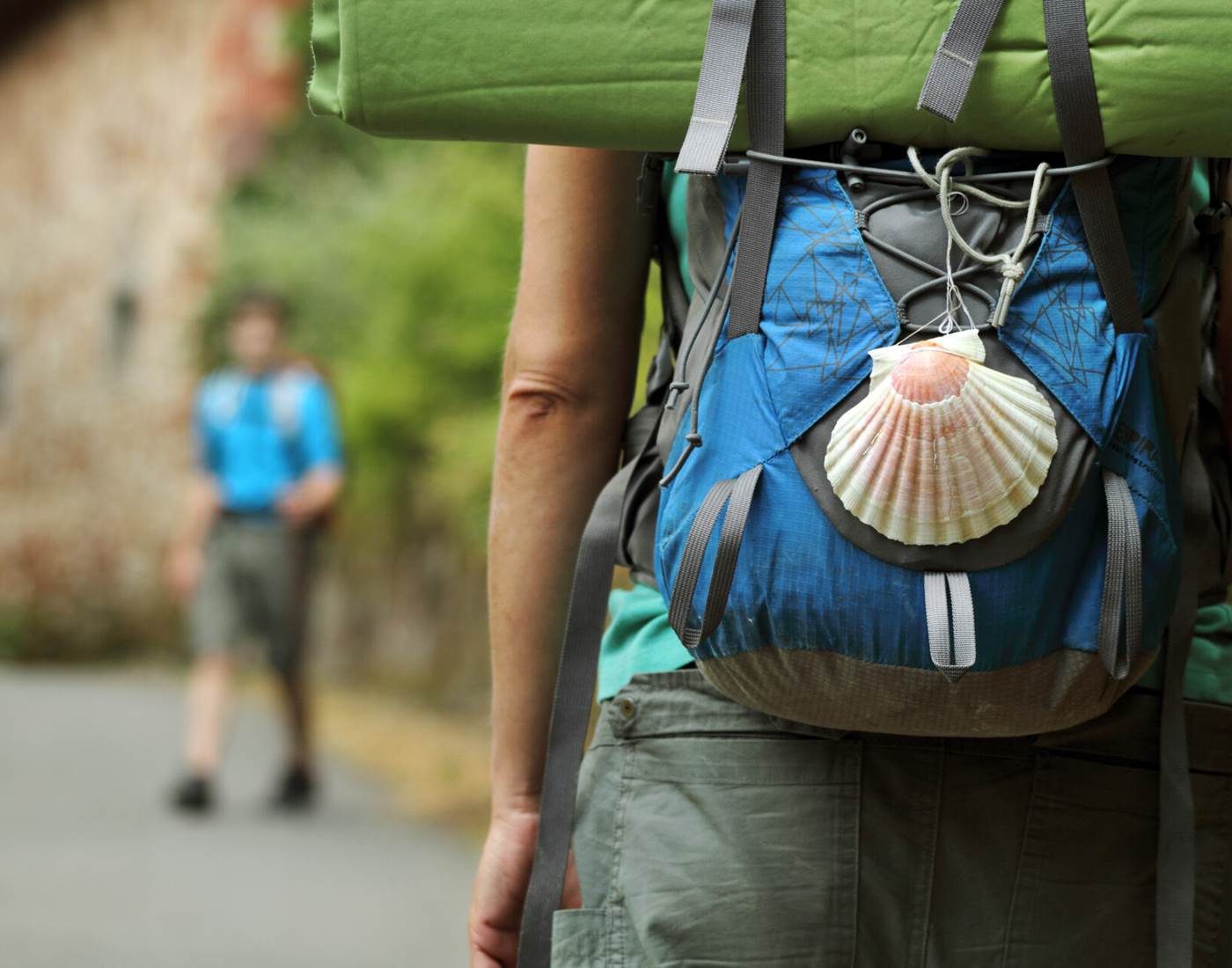 Vers les chemins de Compostelle. Crédit photo Malika Turin