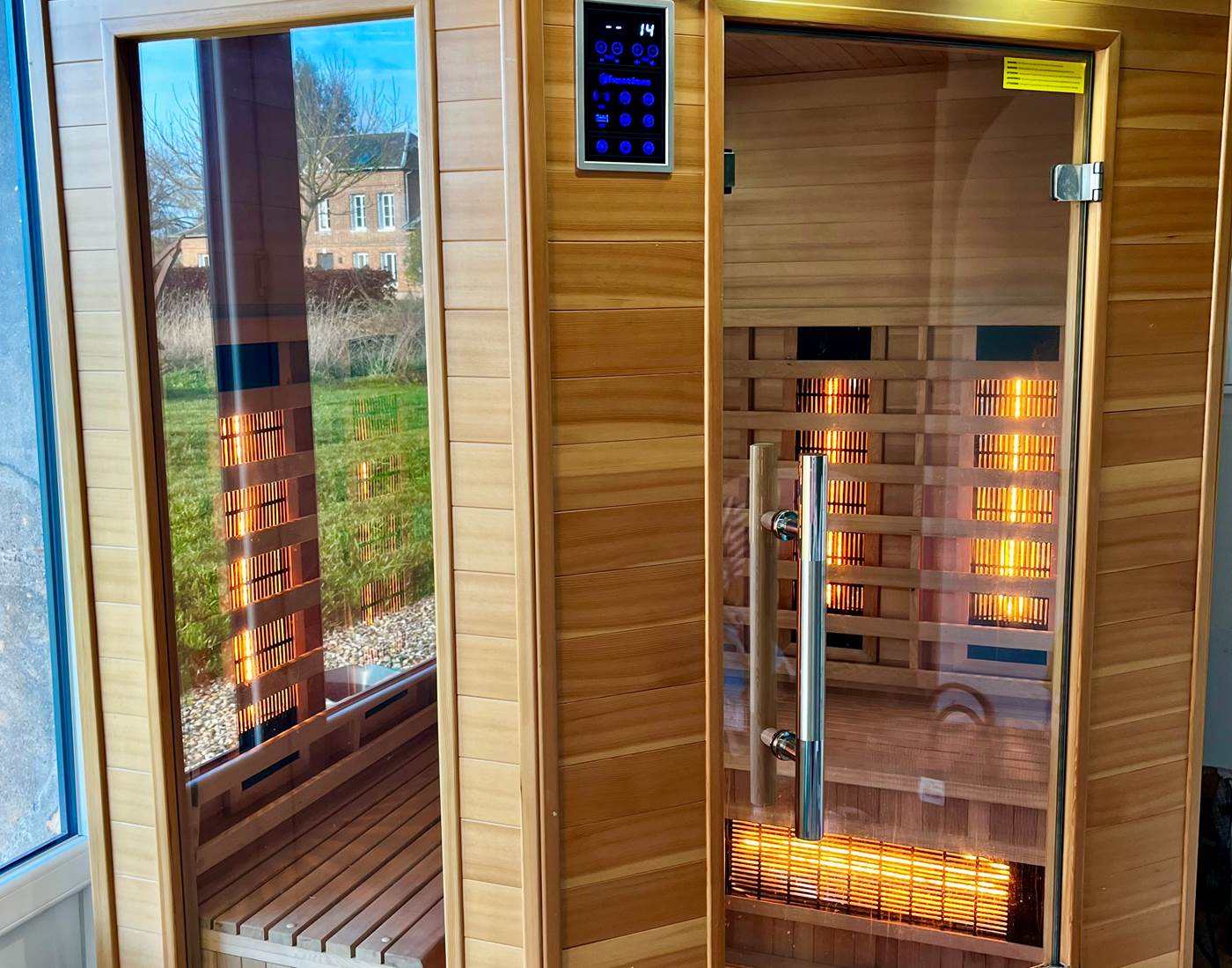 Sauna infrarouge - 3 pers-page