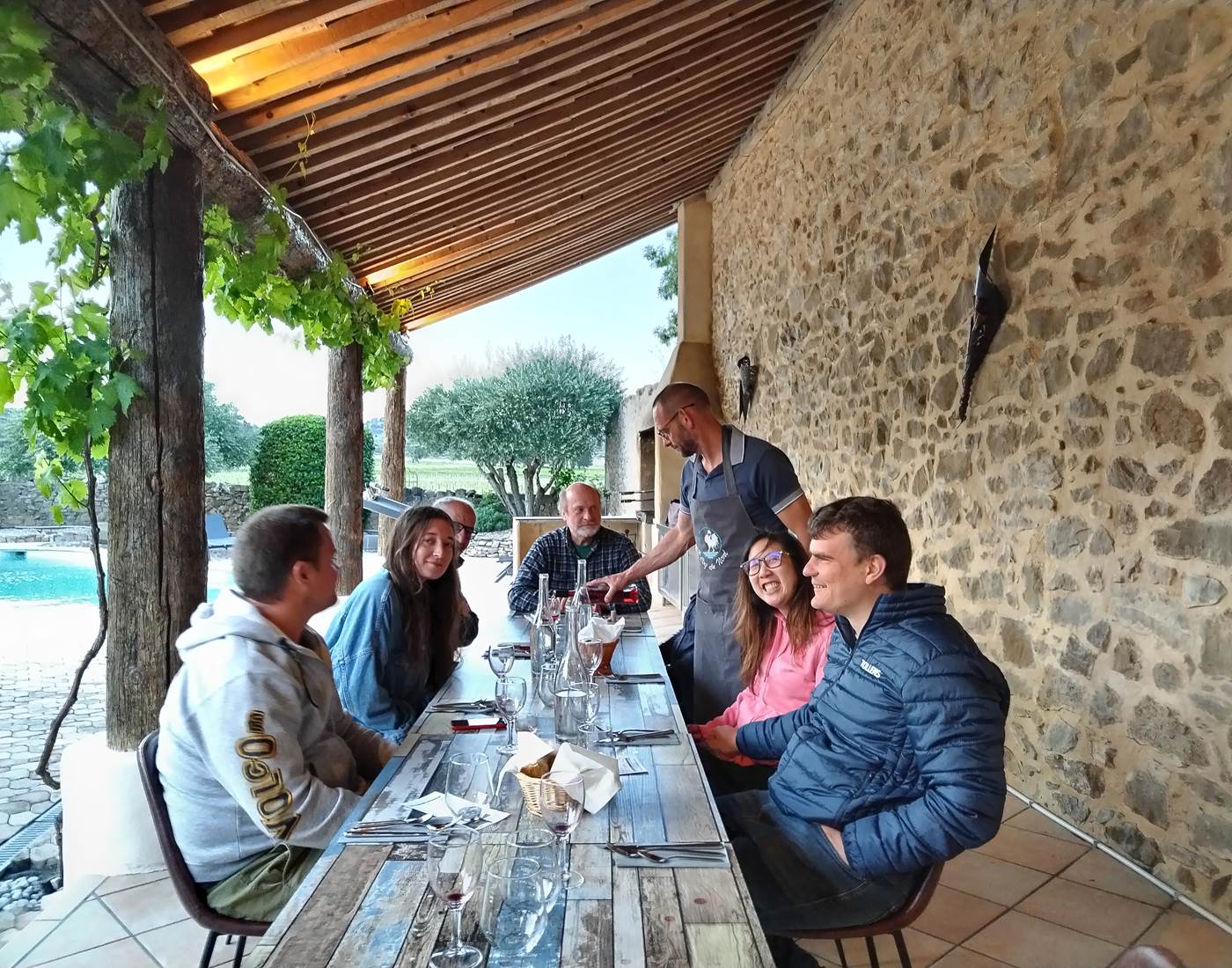 Ici, c'est ambiance familiale et conviviale