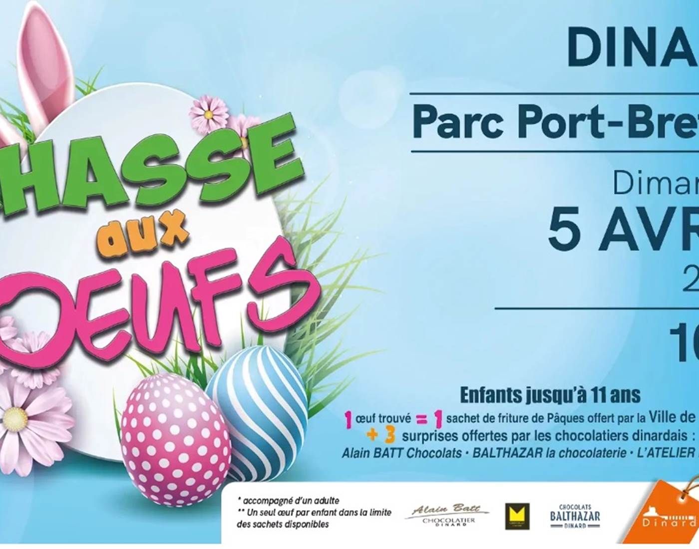 Clos de la Fontaine, chasse aux oeufs 2026