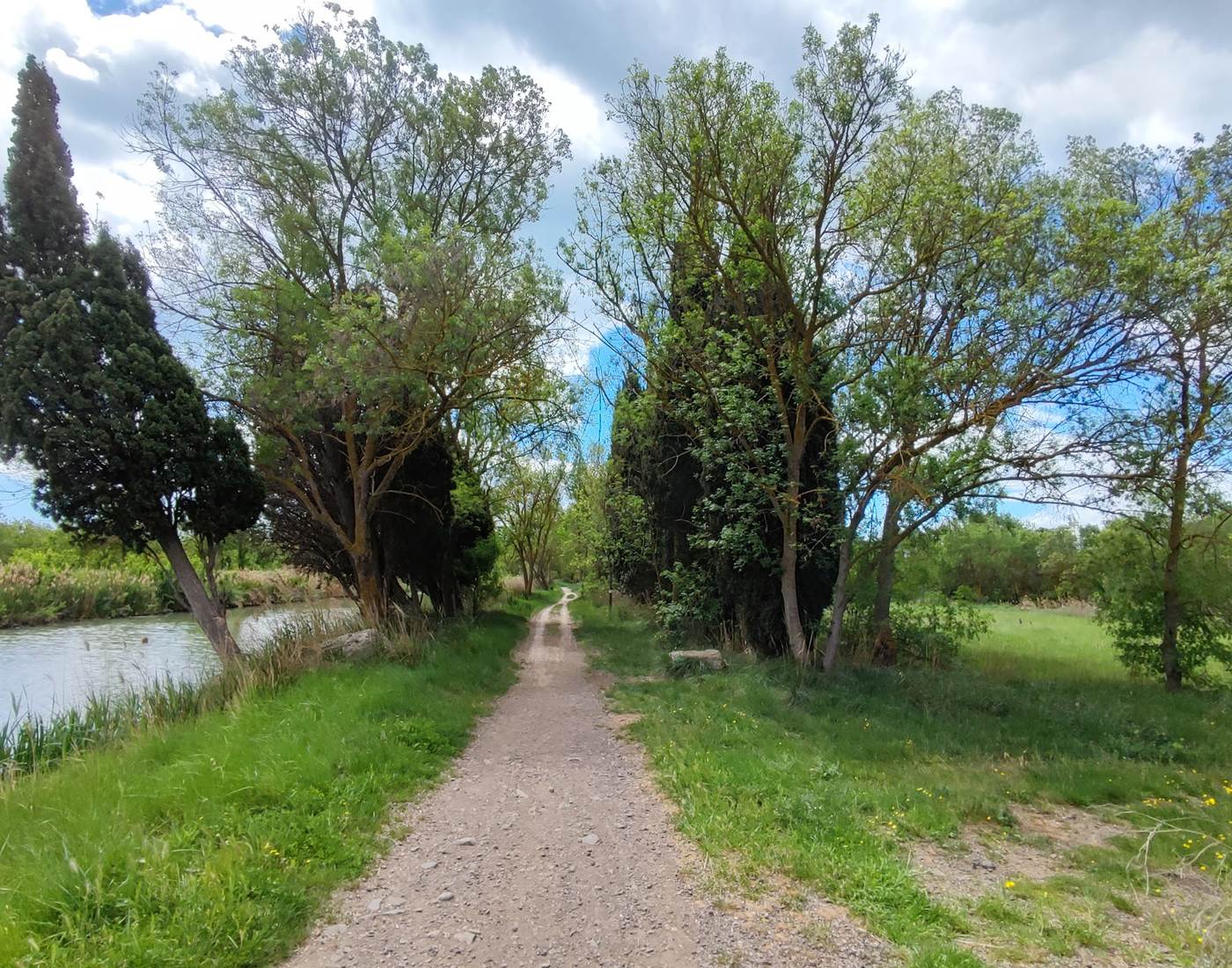 Le canal du Midi à VIAS