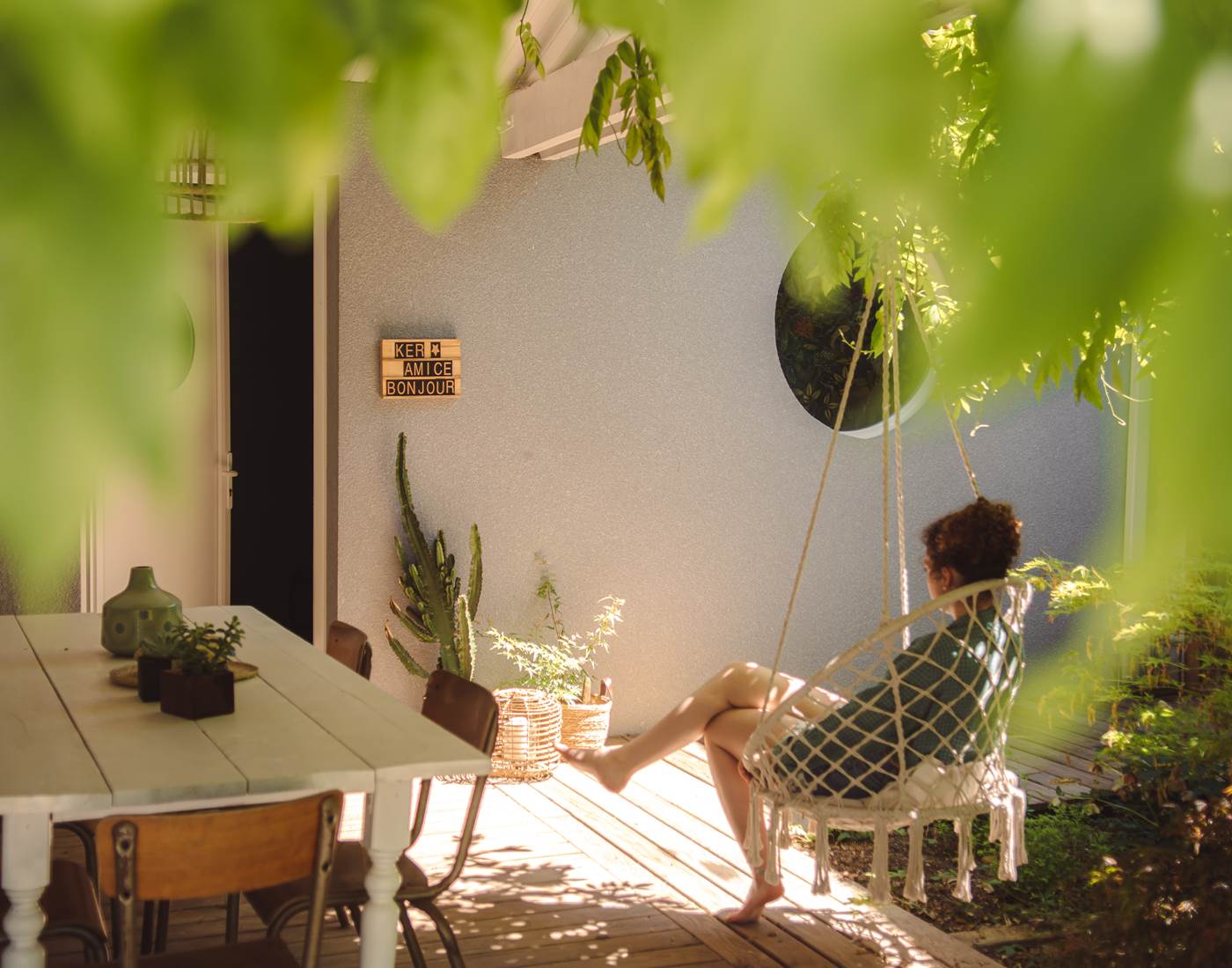 Instant ZEN sous le patio