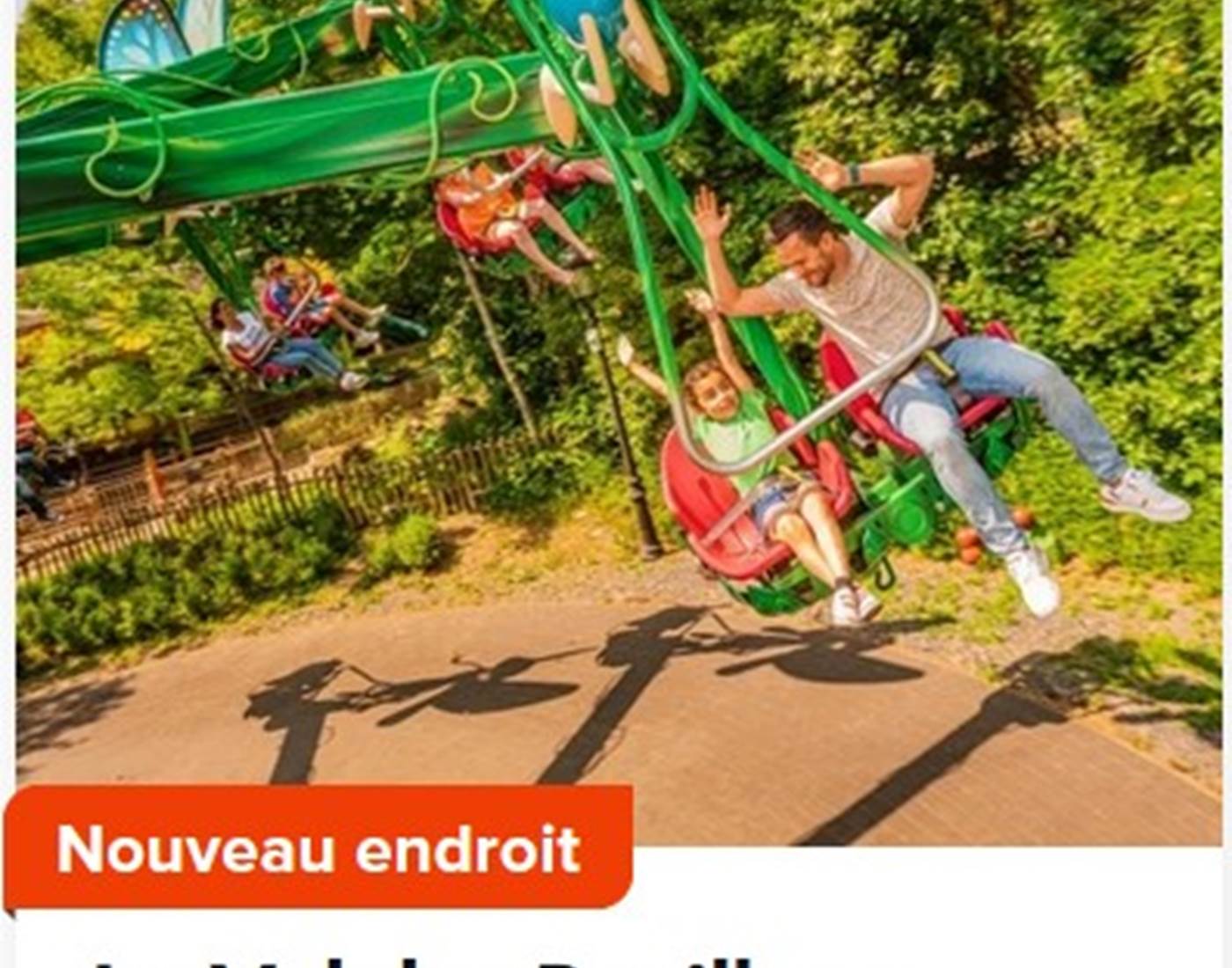 Le vol des papillons - Plopsa Coo