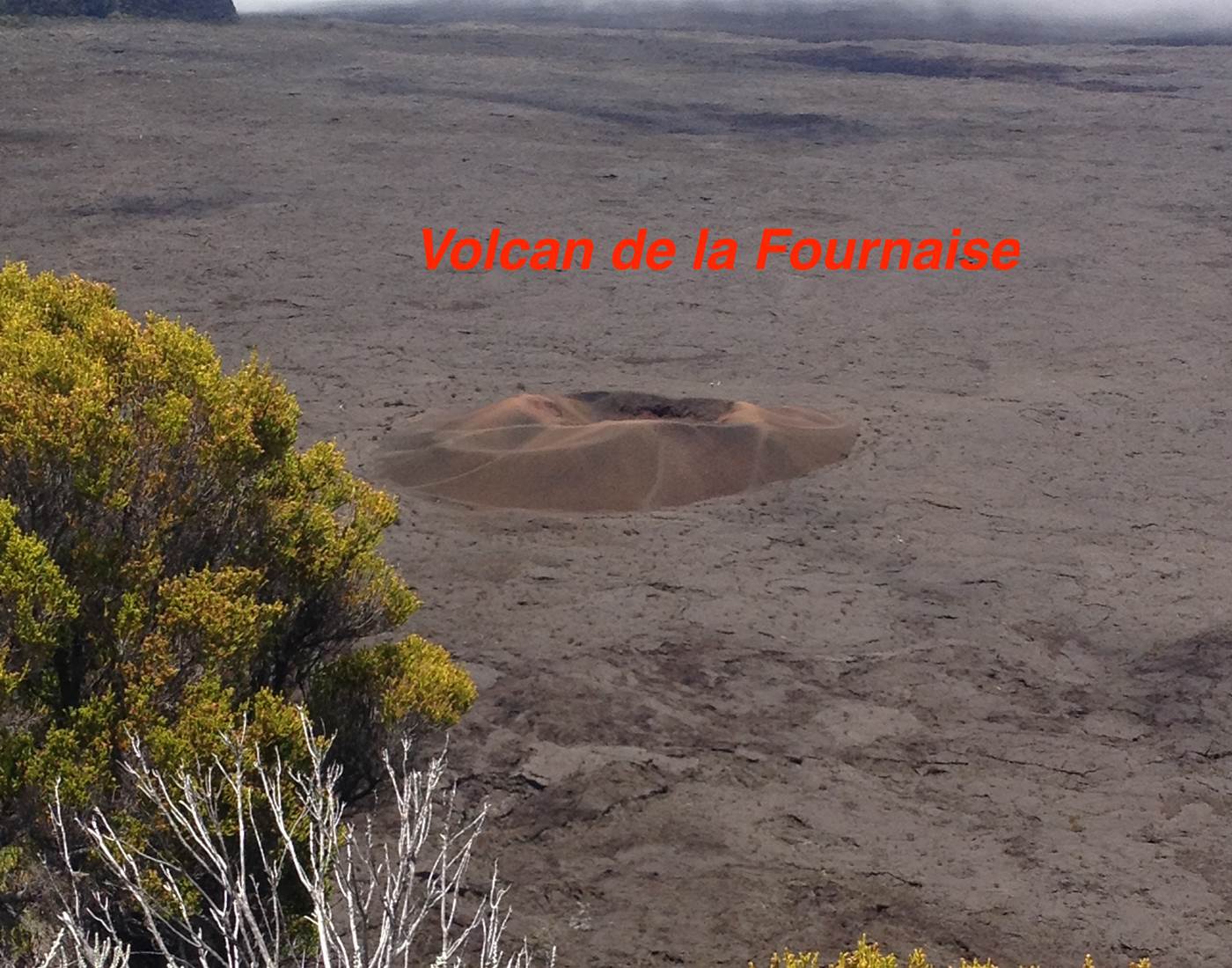 Le volcan et le Formica Léo