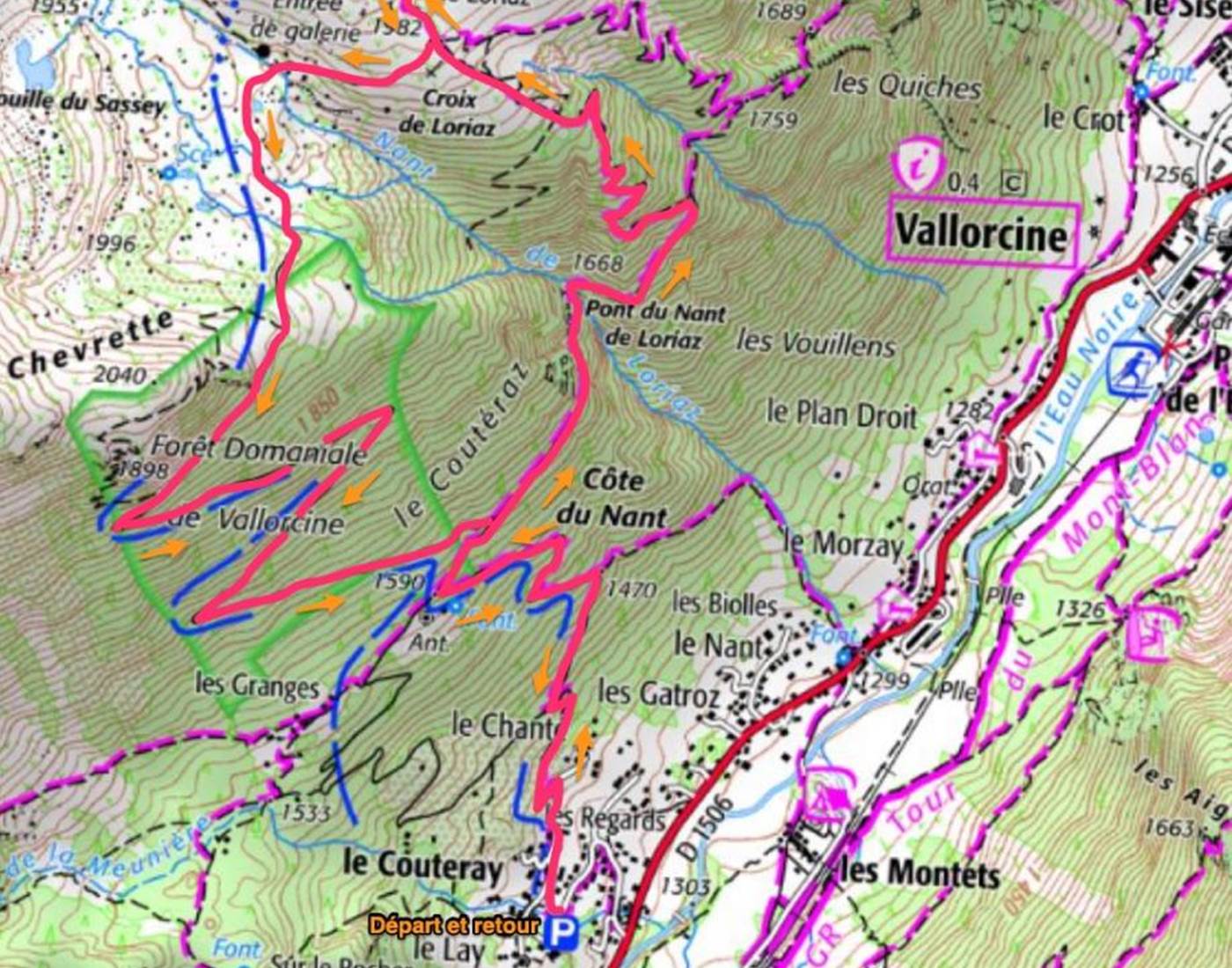 Randonnée refuge de Loriaz Vallorcine