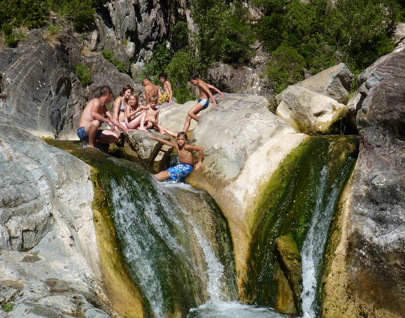 Baignade gorges du Termenet