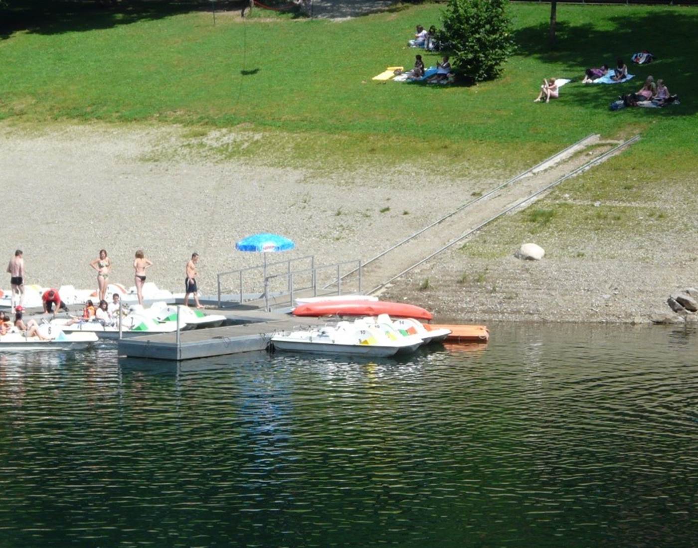 Lac de Kruth location de bateau