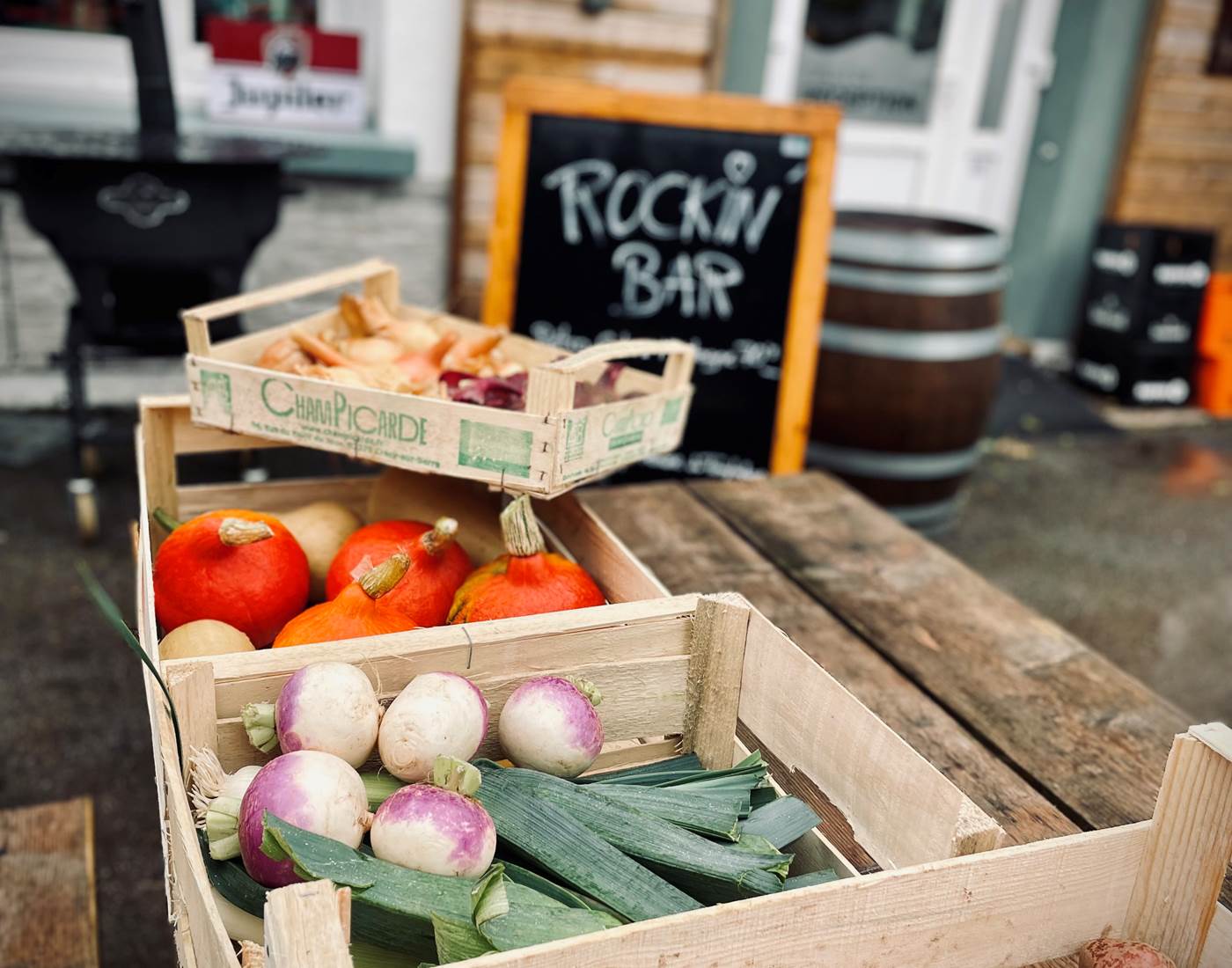 plats confectionnés avec des produits locaux bio des Hautes Vosges au maximum