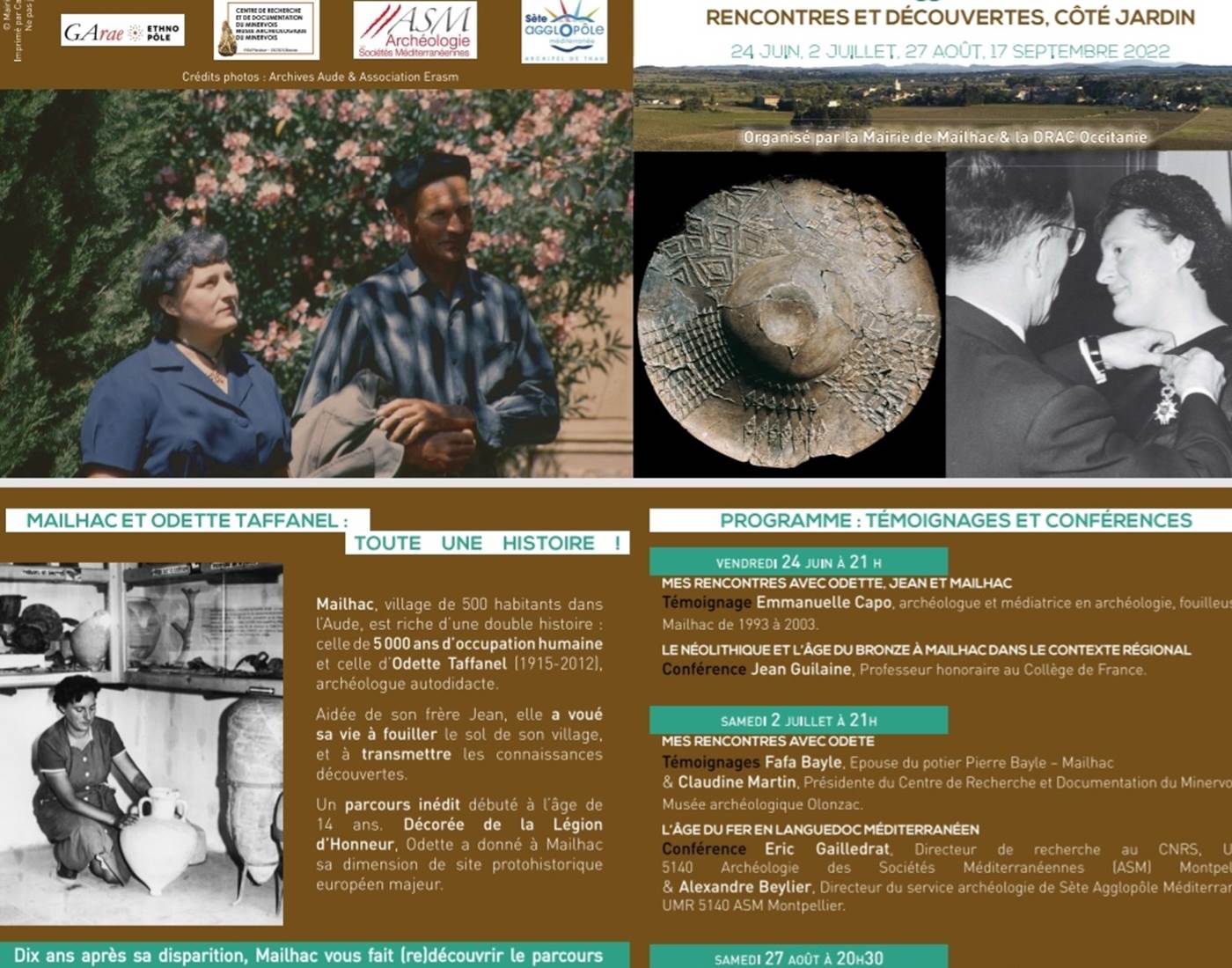 Hommage à Odette Taffanel