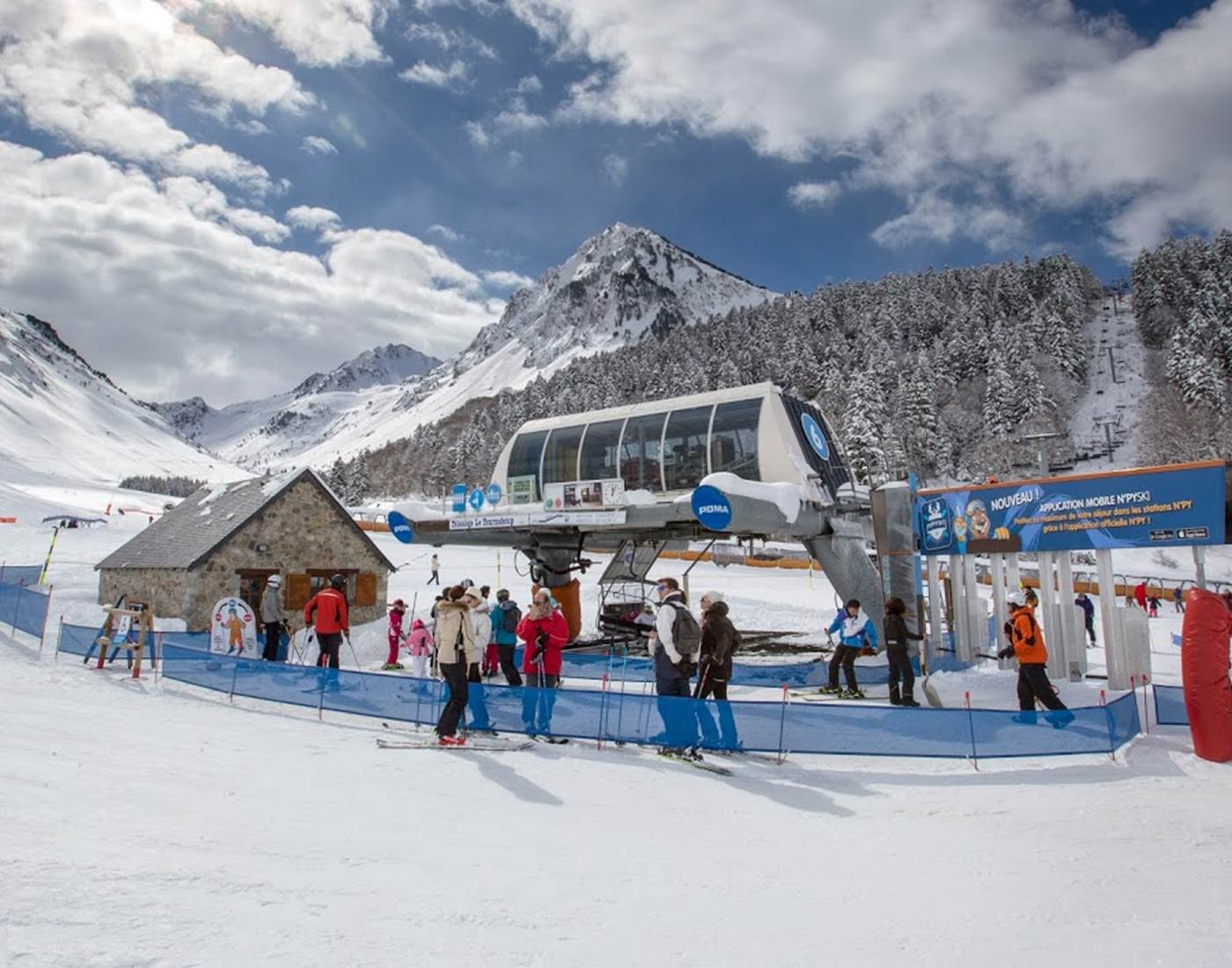 Telesiege Tournaboup hiver ©ATVG_Bareges_Pic_Midi