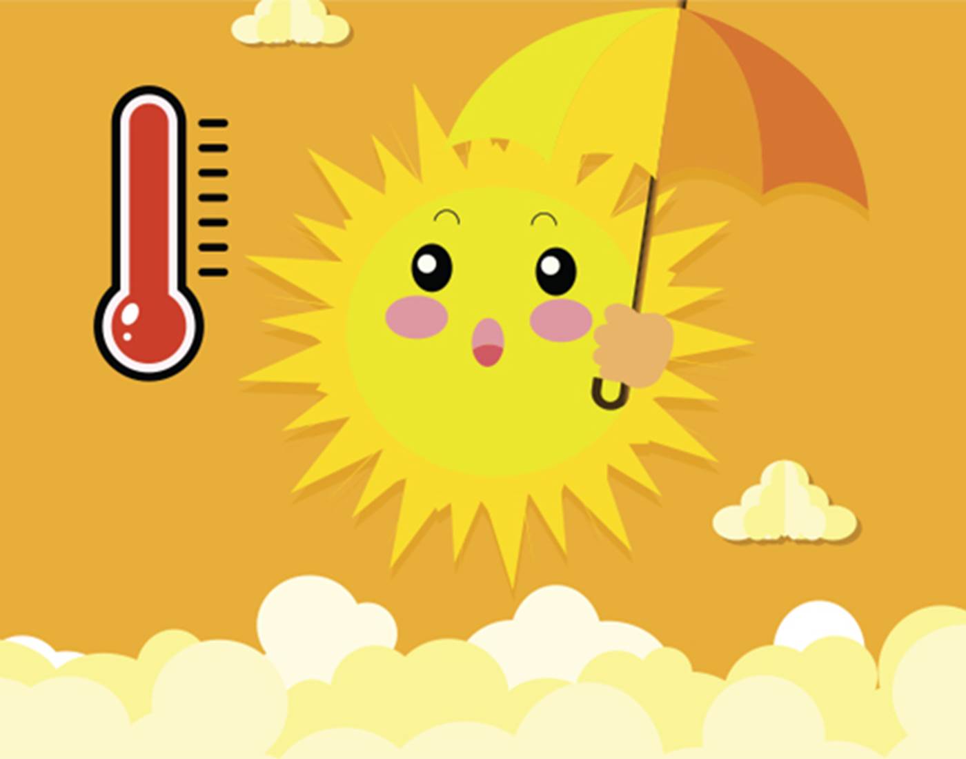 Rester cool en cas de canicule.