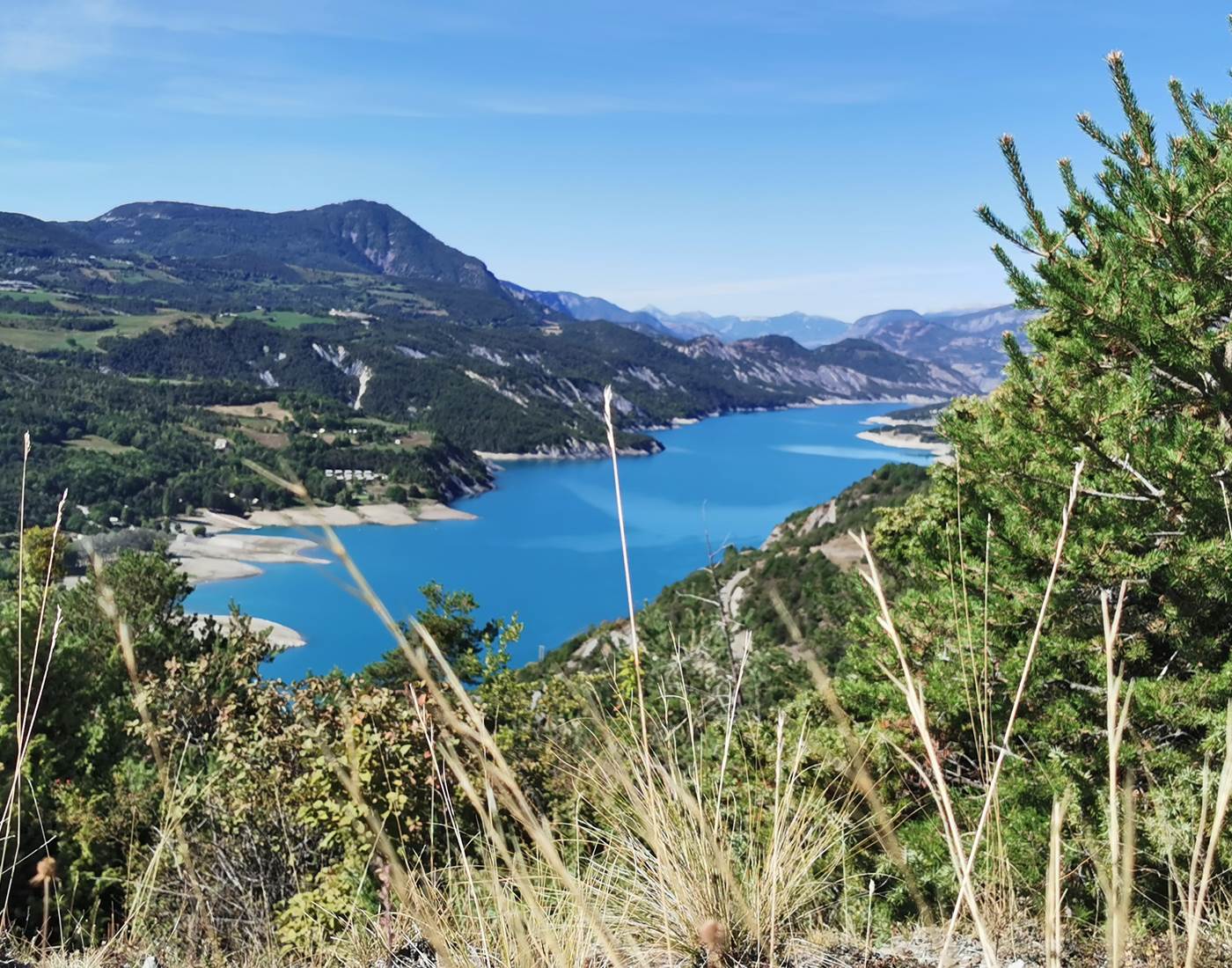 Le lac de Serre Ponçon