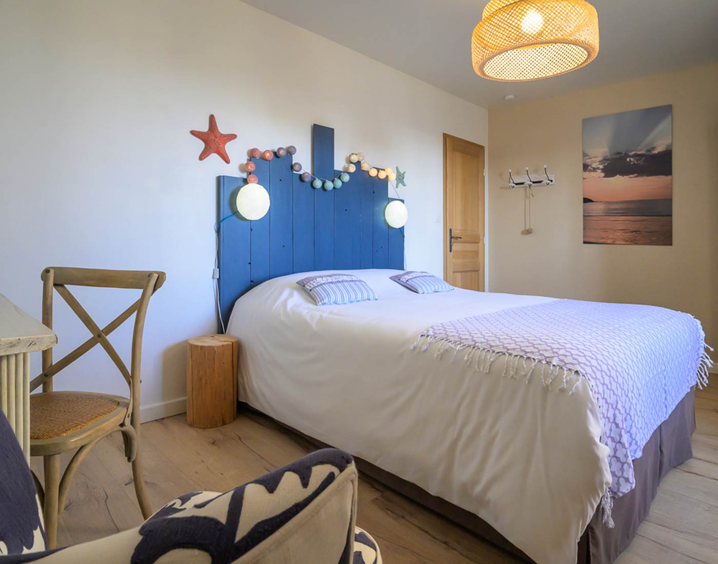 Chambre double Chausey - Lit