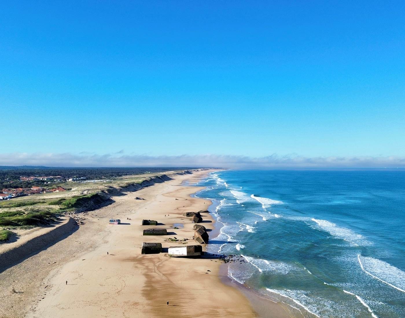 La plage de Santocha Capbreton-page