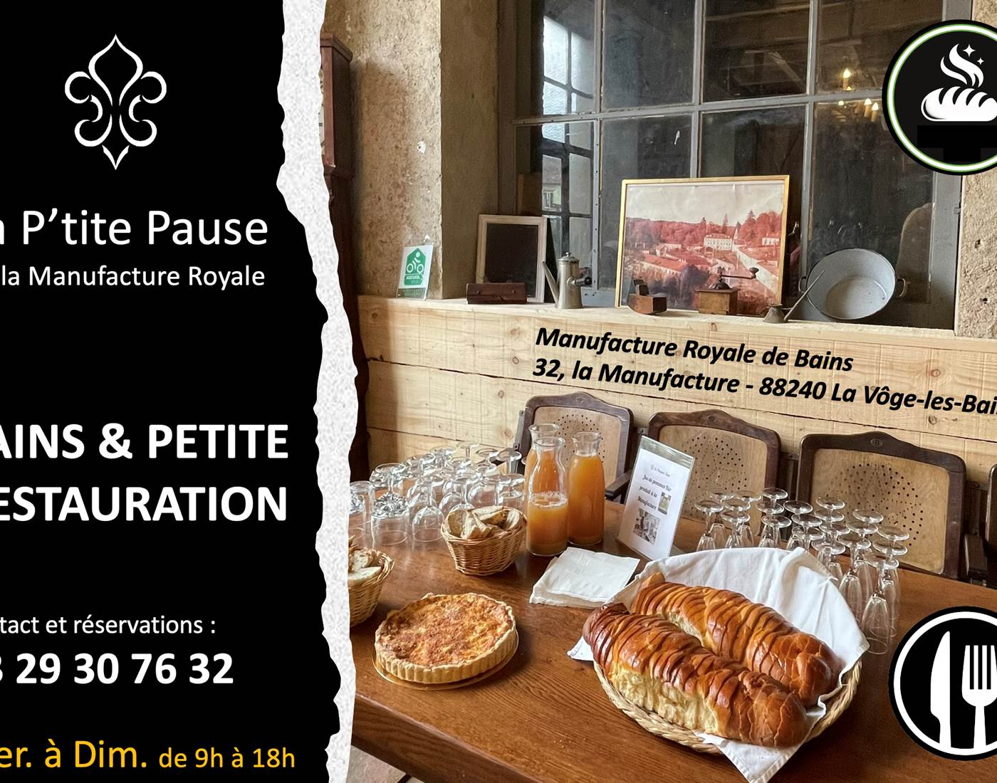 La P'tite Pause de la Manufacture