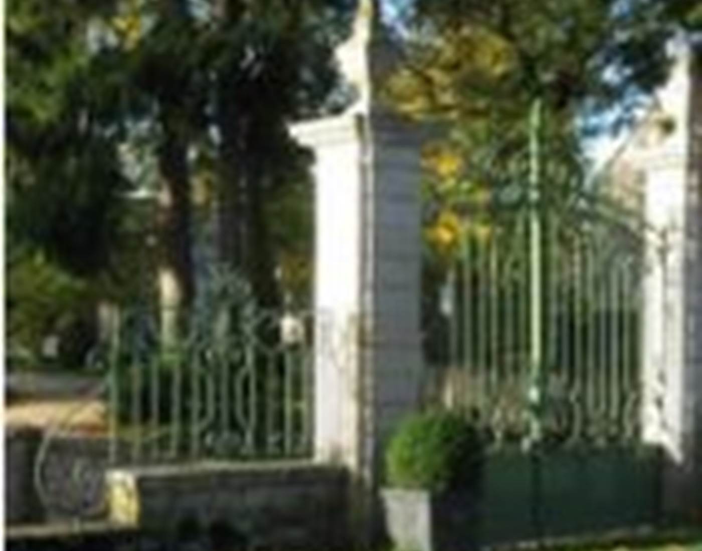 Grilles du château restaurées