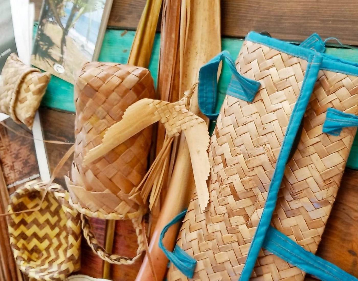 Atelier Tressage de Vacoa Saint Pierre Réunion