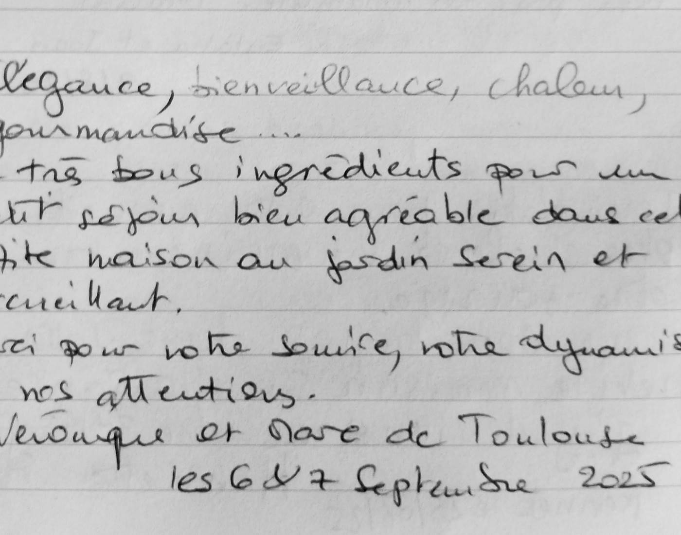 Chambre d'Hôtes l'Éphémère - Avis