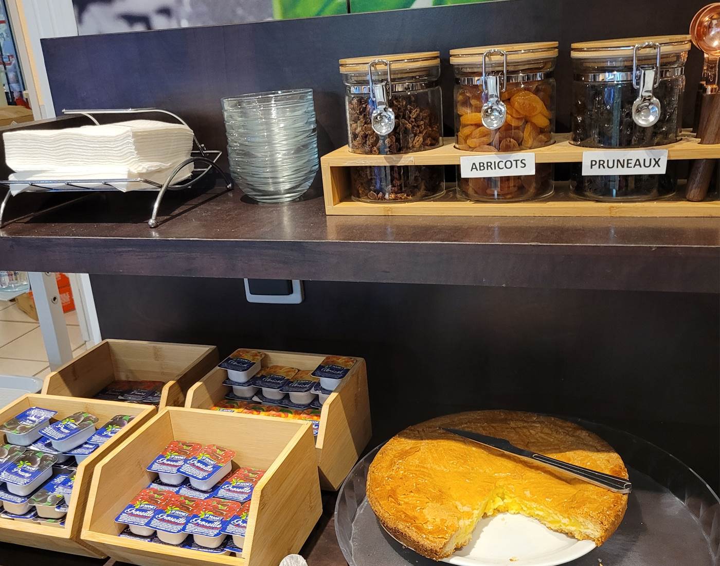 Buffet du petit déjeuner