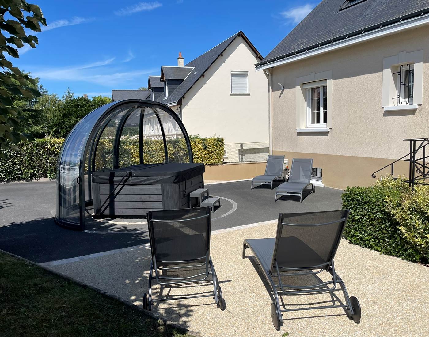 Gîte Au Gré des Souvenirs avec jacuzzi à Château-la-Vallière en Touraine – location vacances familiale