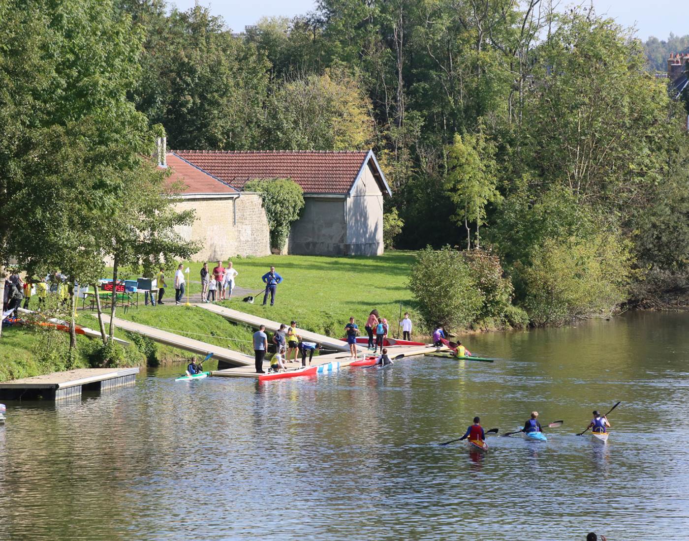 Une base nautique au coeur de la ville