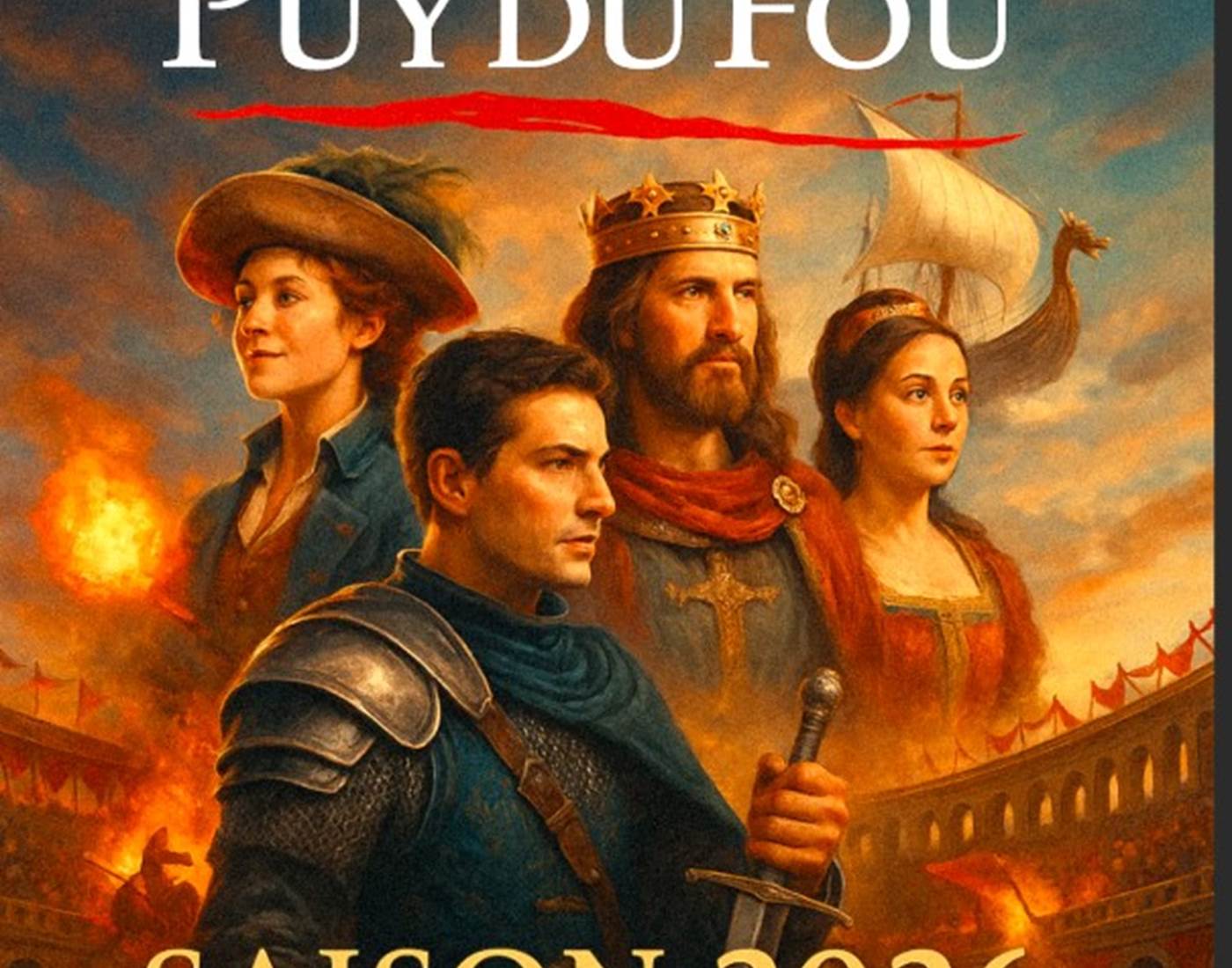 Puy du Fou 25 min gite de charme le quatre feuilles montournais