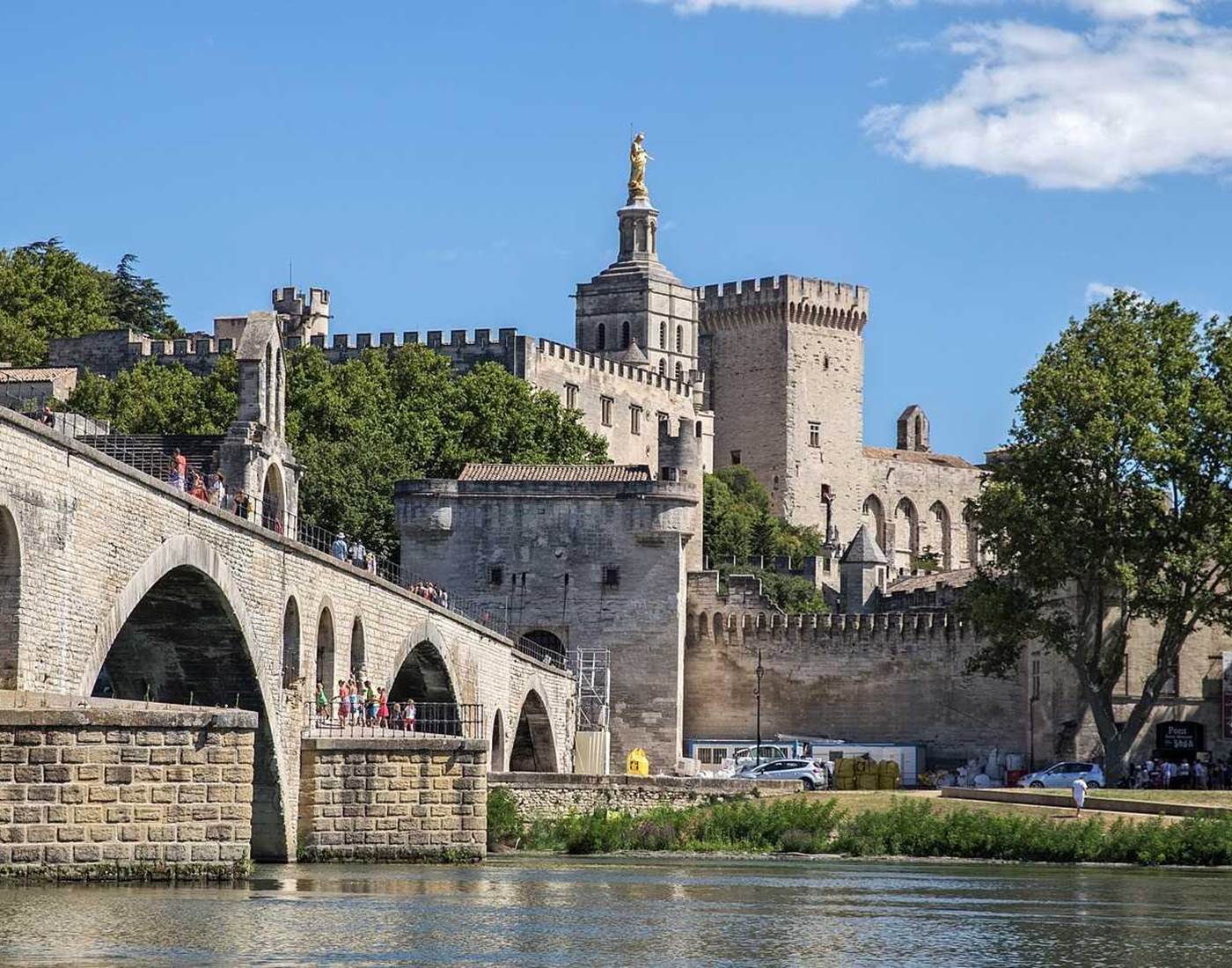 Avignon, Palais des papes, Palace of the popes, Papstpalace